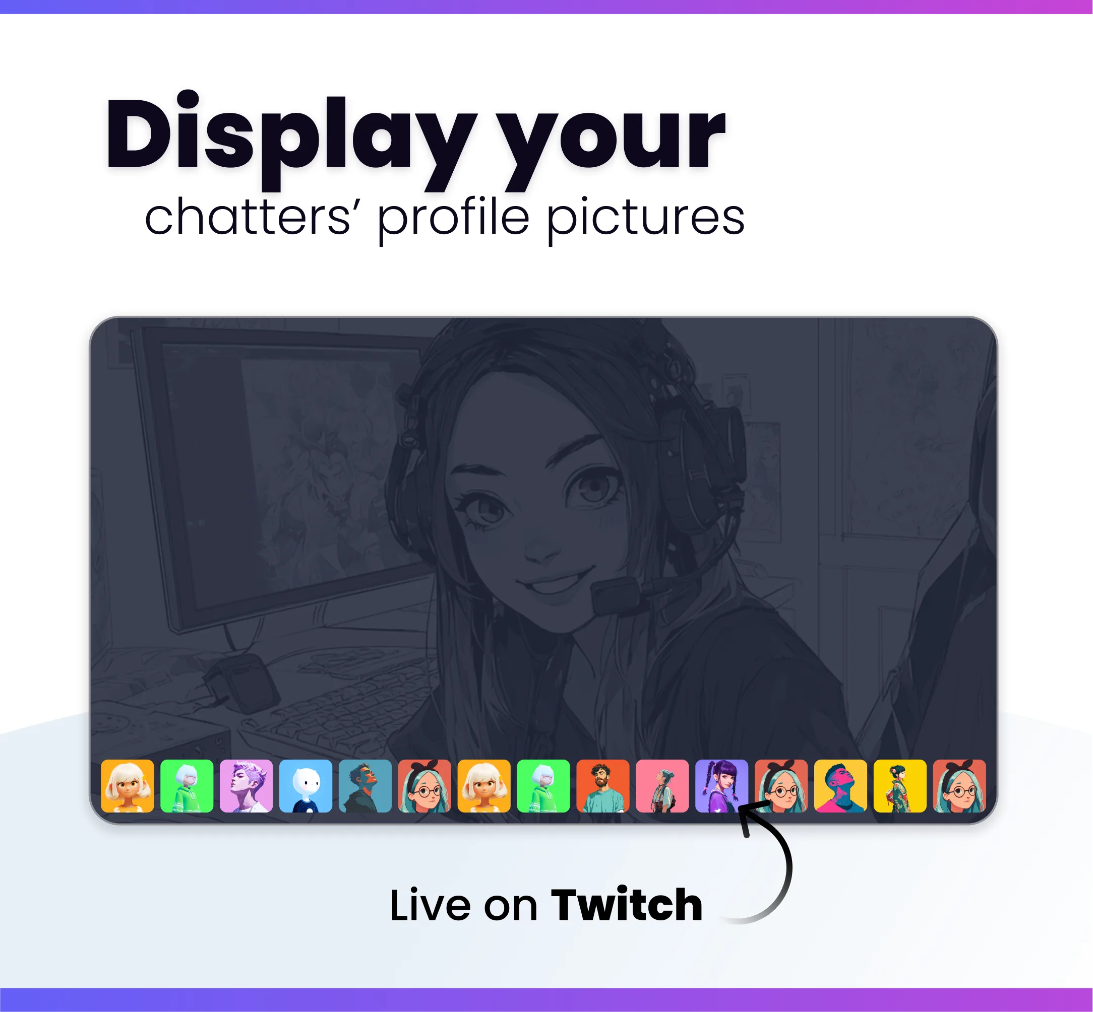 Widget Avatar Row - Preview Image 1 | NeoStreamShop