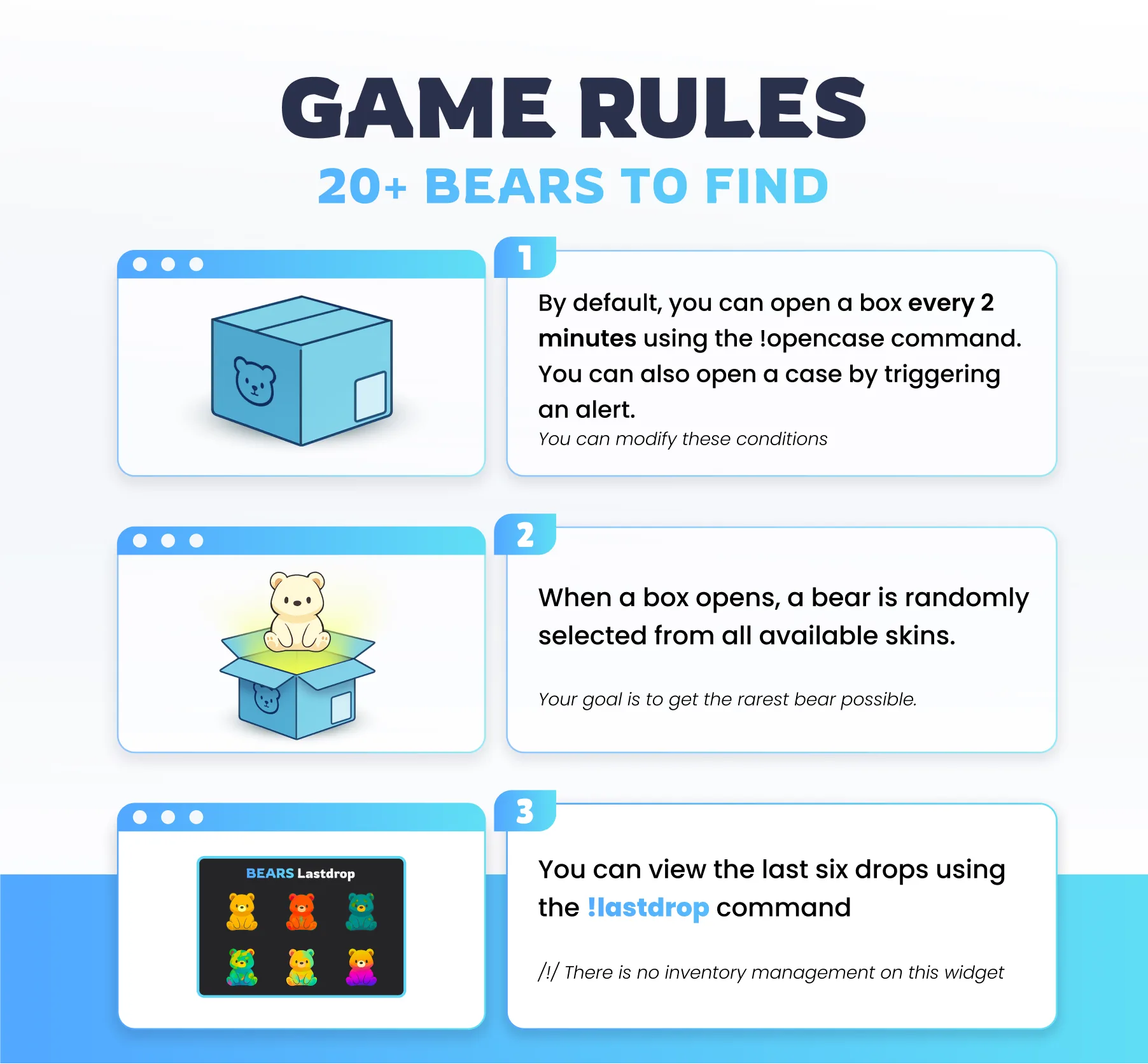 Widget Bears - Preview Image 1 | NeoStreamShop