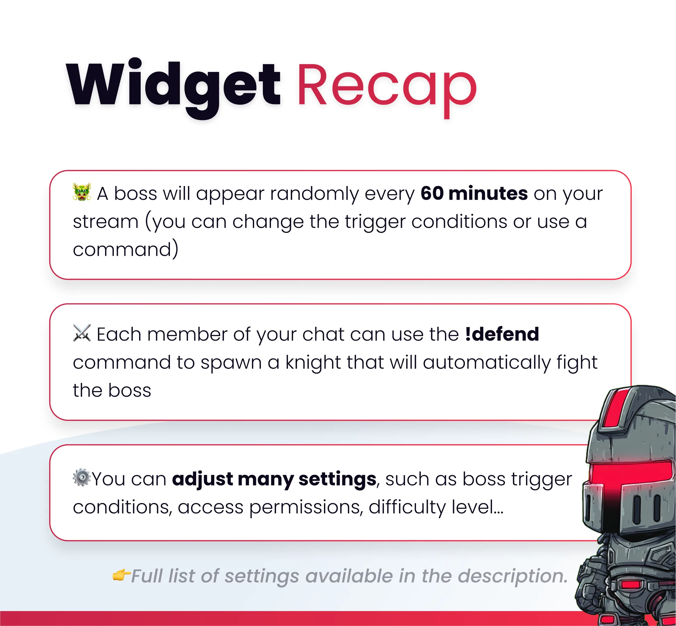 Widget Boss Fight - Preview Image 5 | NeoStreamShop