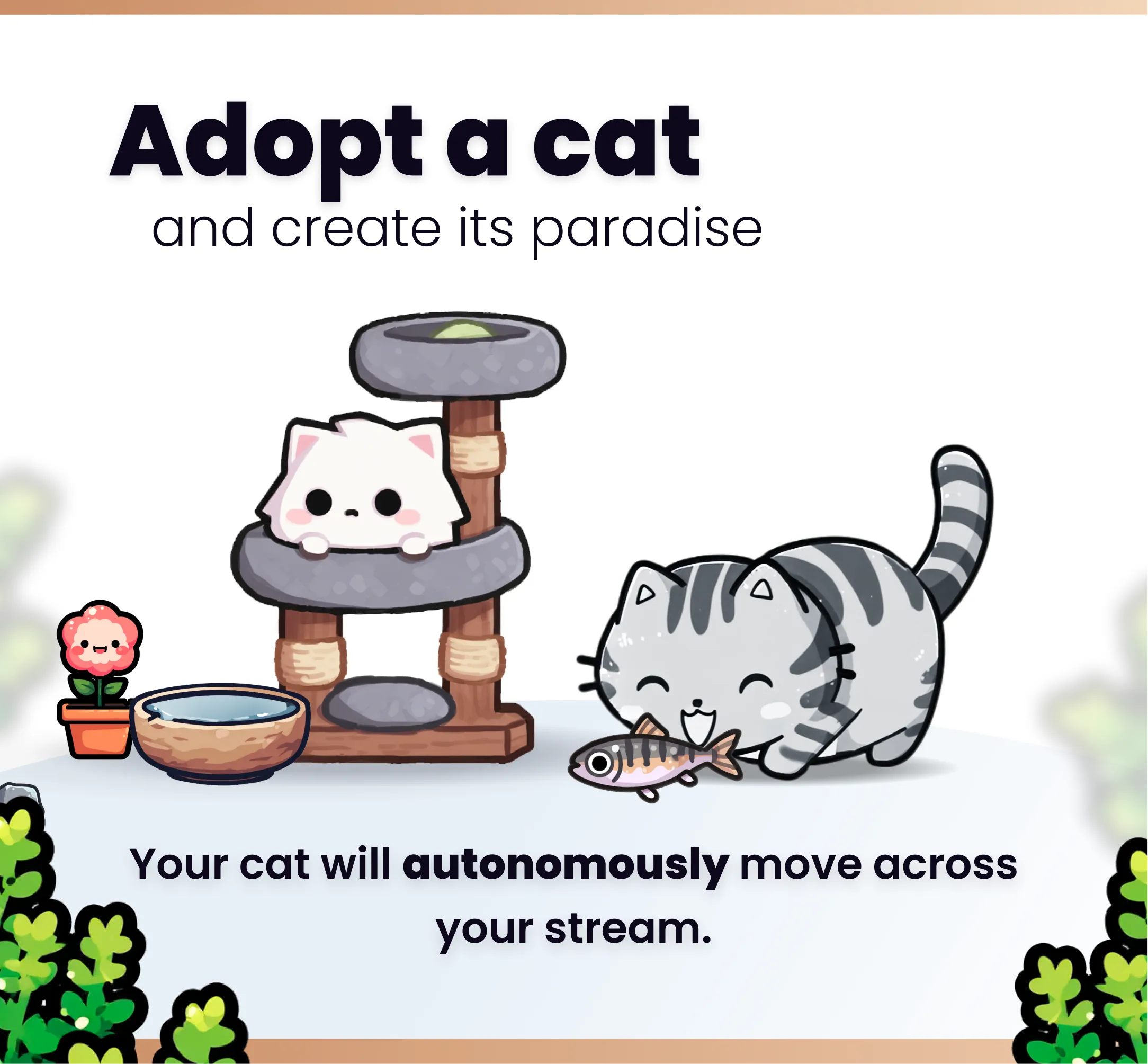 Widget Cats Paradise - Preview Image 1 | NeoStreamShop