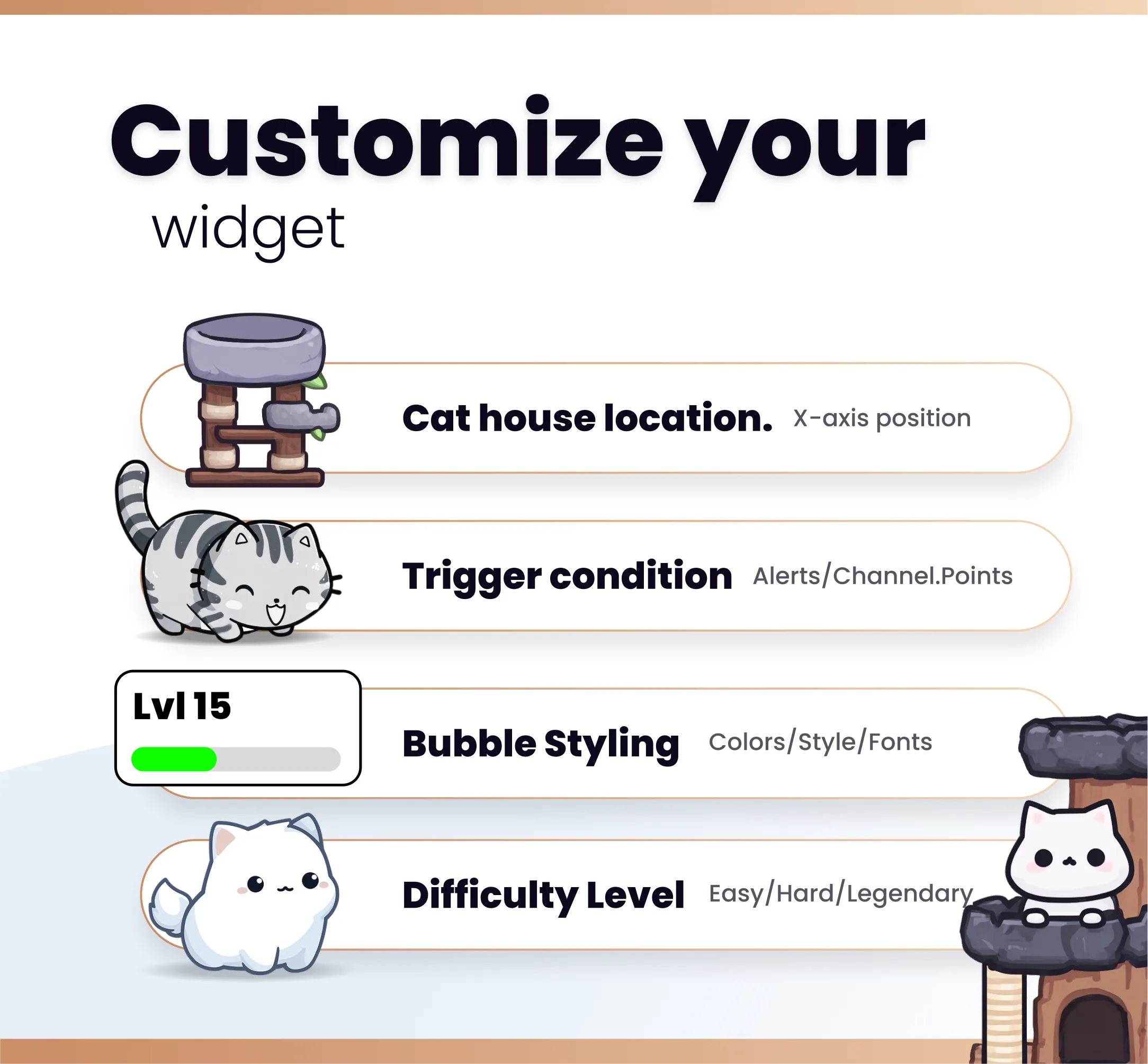 Widget Cats Paradise - Preview Image 9 | NeoStreamShop