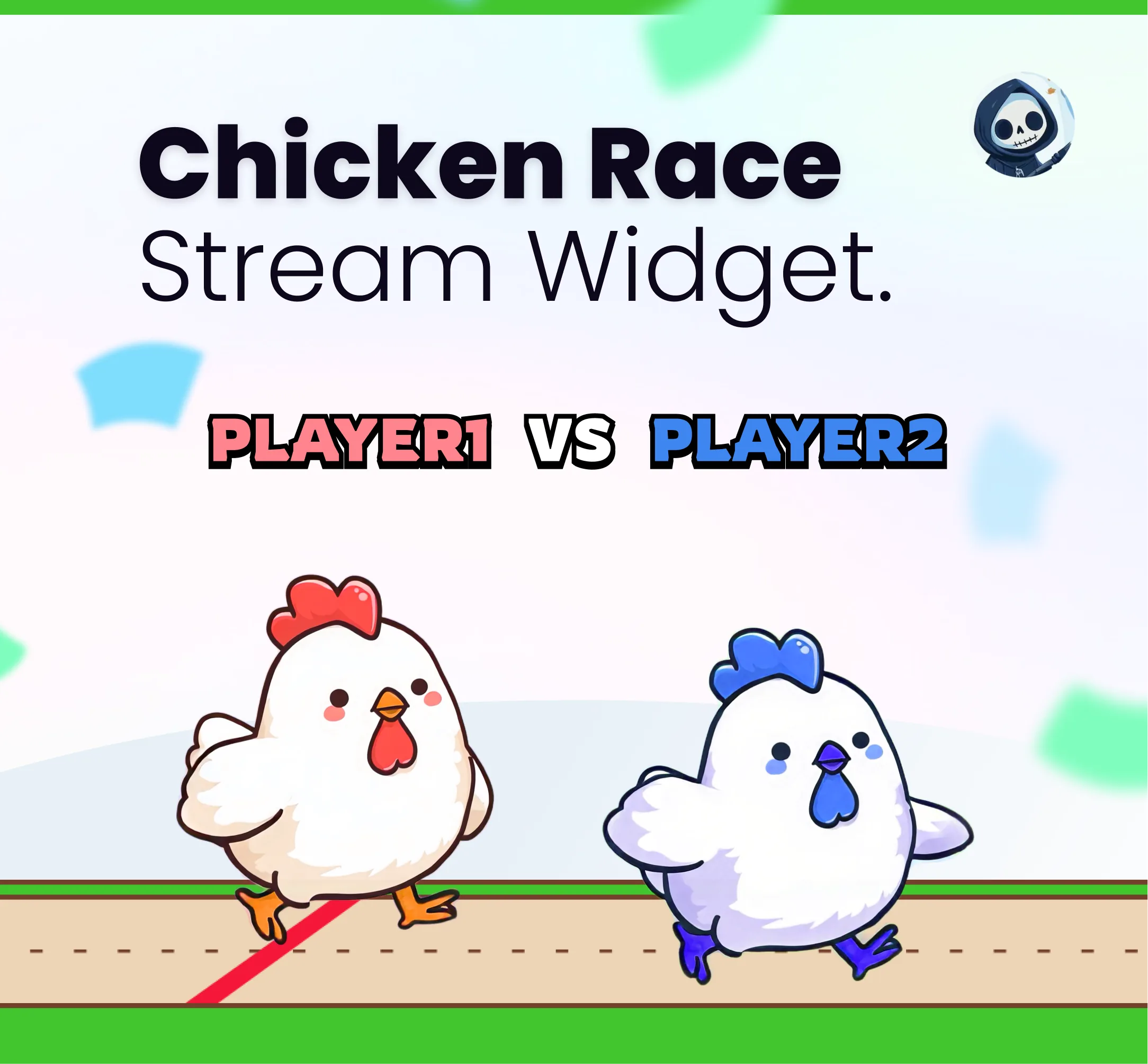 Widget Chicken Race - Product Cover | NeoStreamShop