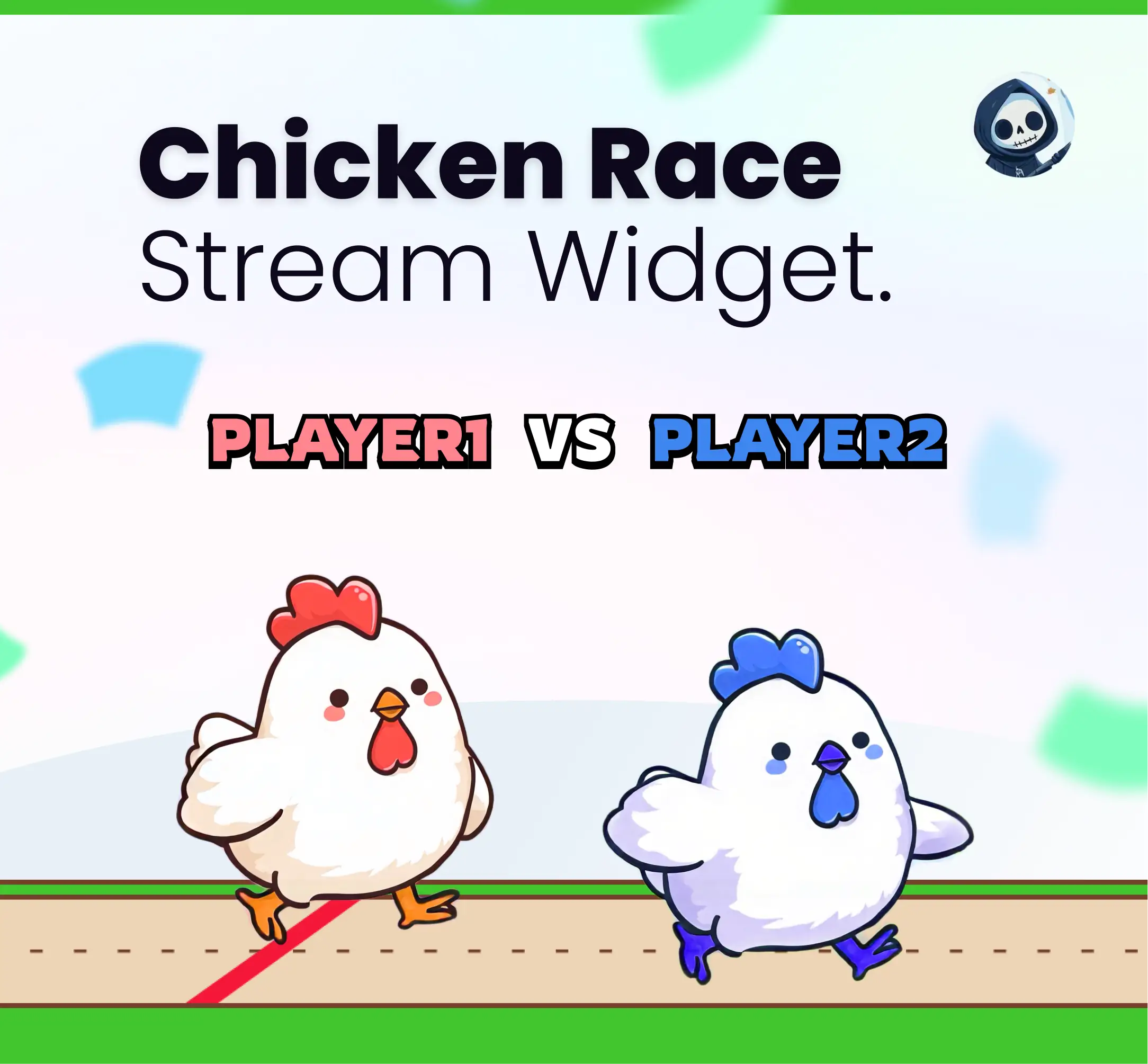 Widget Chicken Race - Stream Widgets | NeoStreamShop