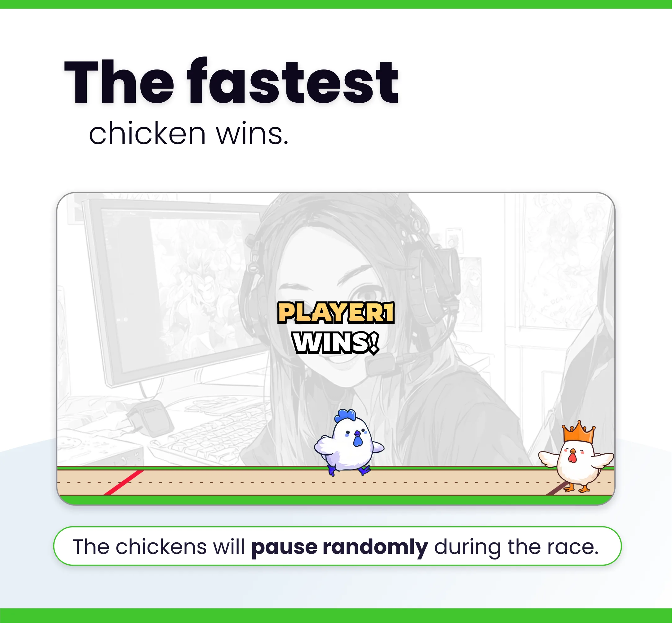 Widget Chicken Race - Preview Image 2 | NeoStreamShop