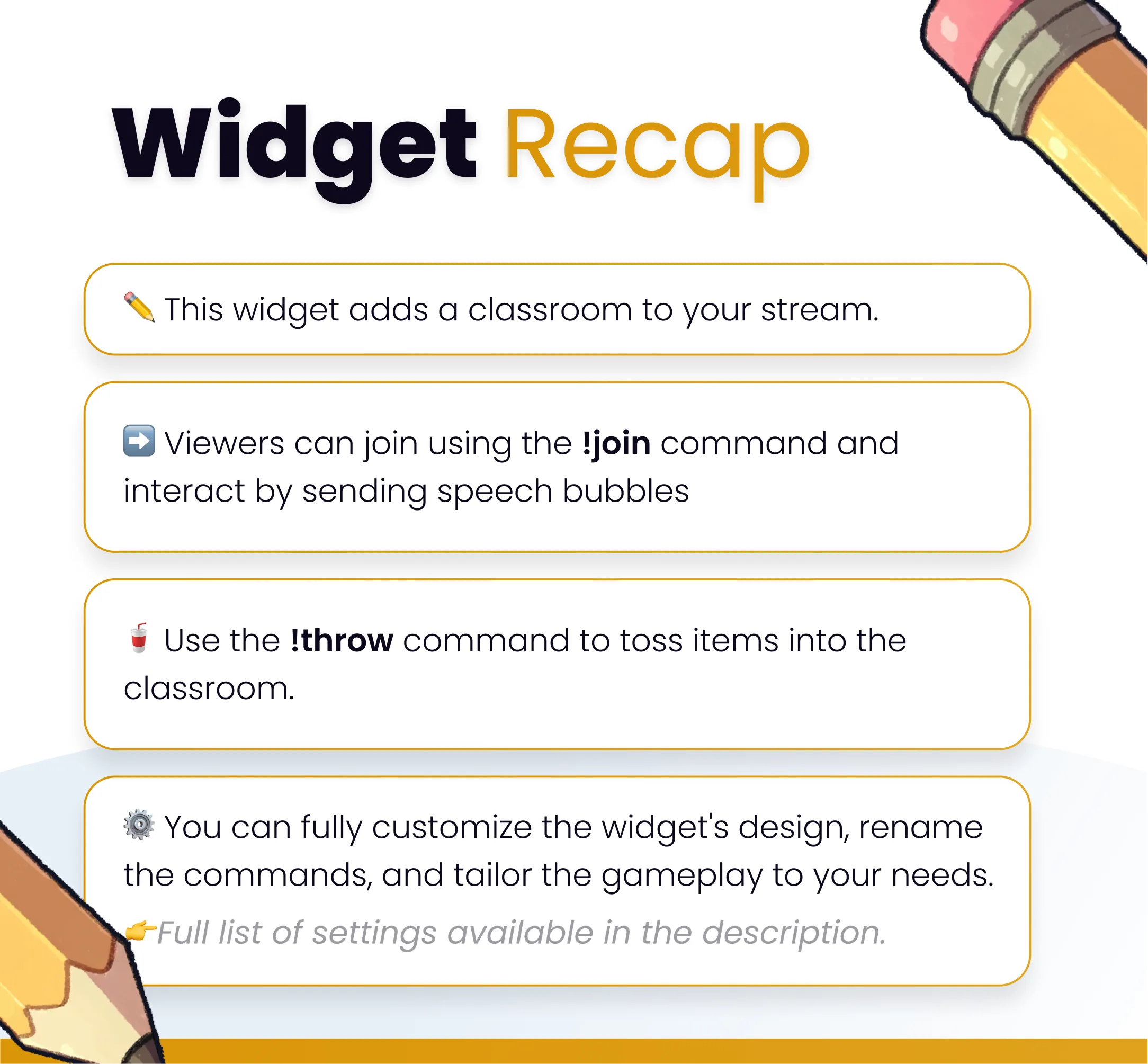 Widget Classroom - Preview Image 6 | NeoStreamShop