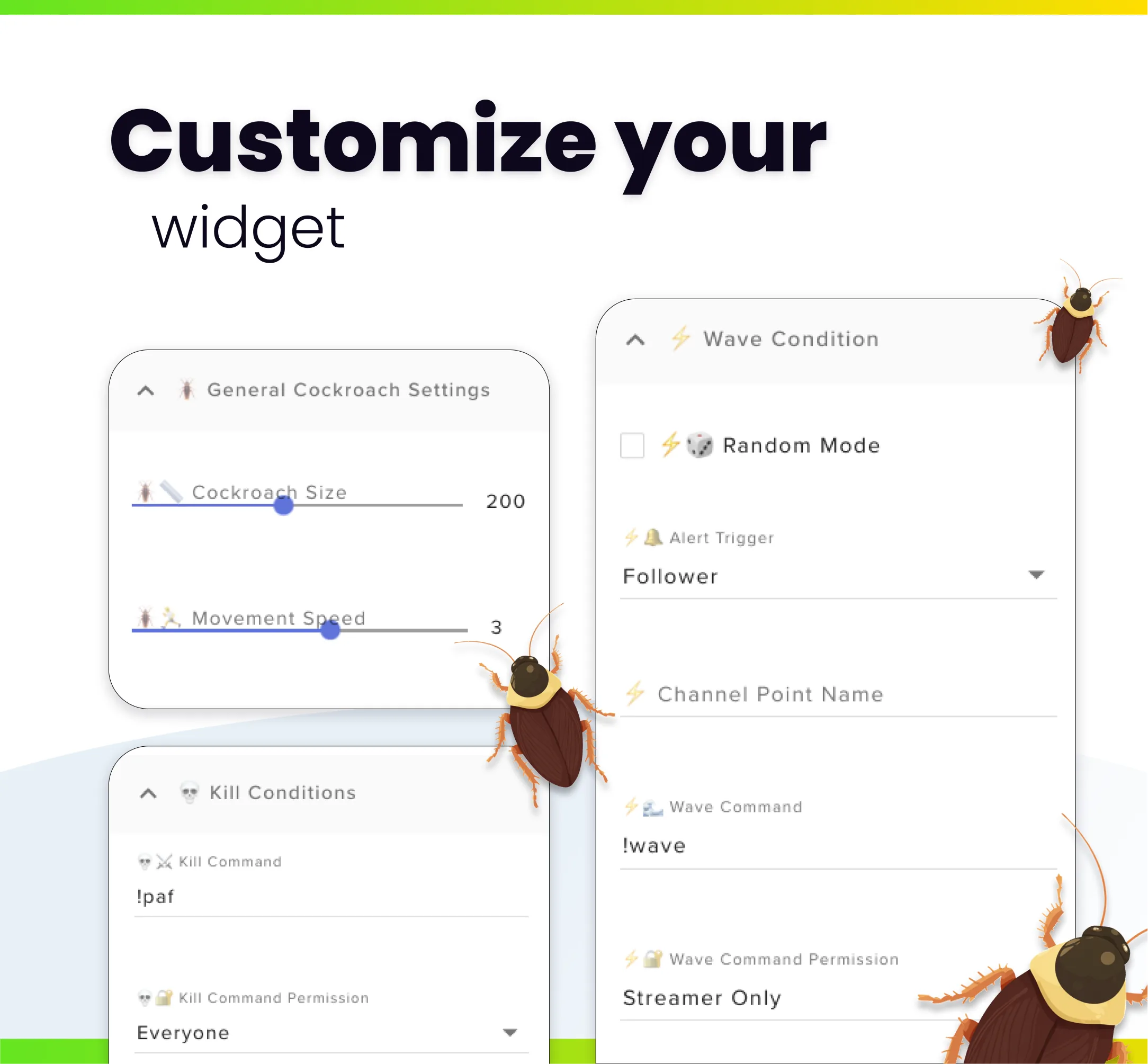 Widget Cockroach - Preview Image 4 | NeoStreamShop