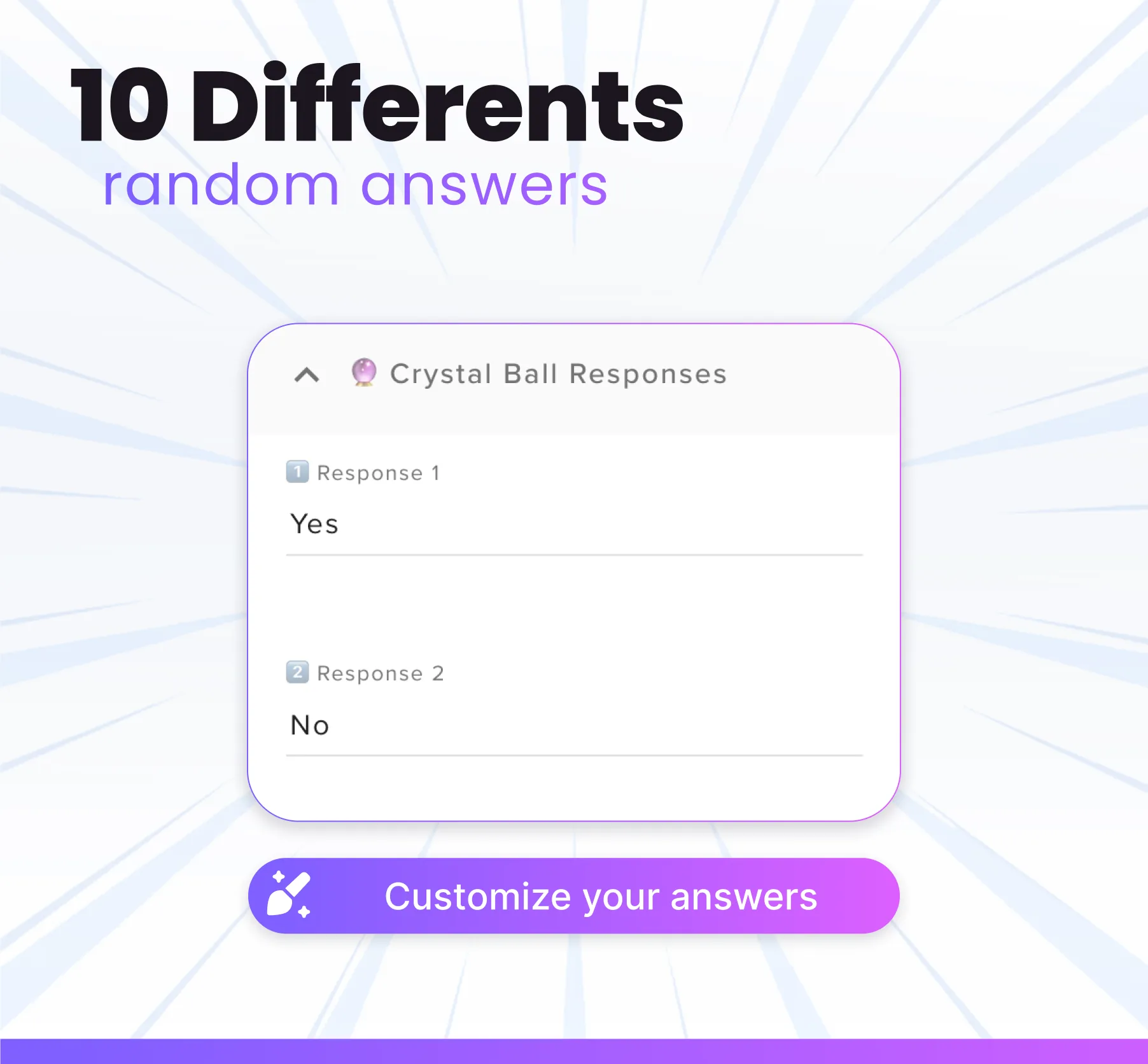 Widget Crystal Ball - Preview Image 2 | NeoStreamShop