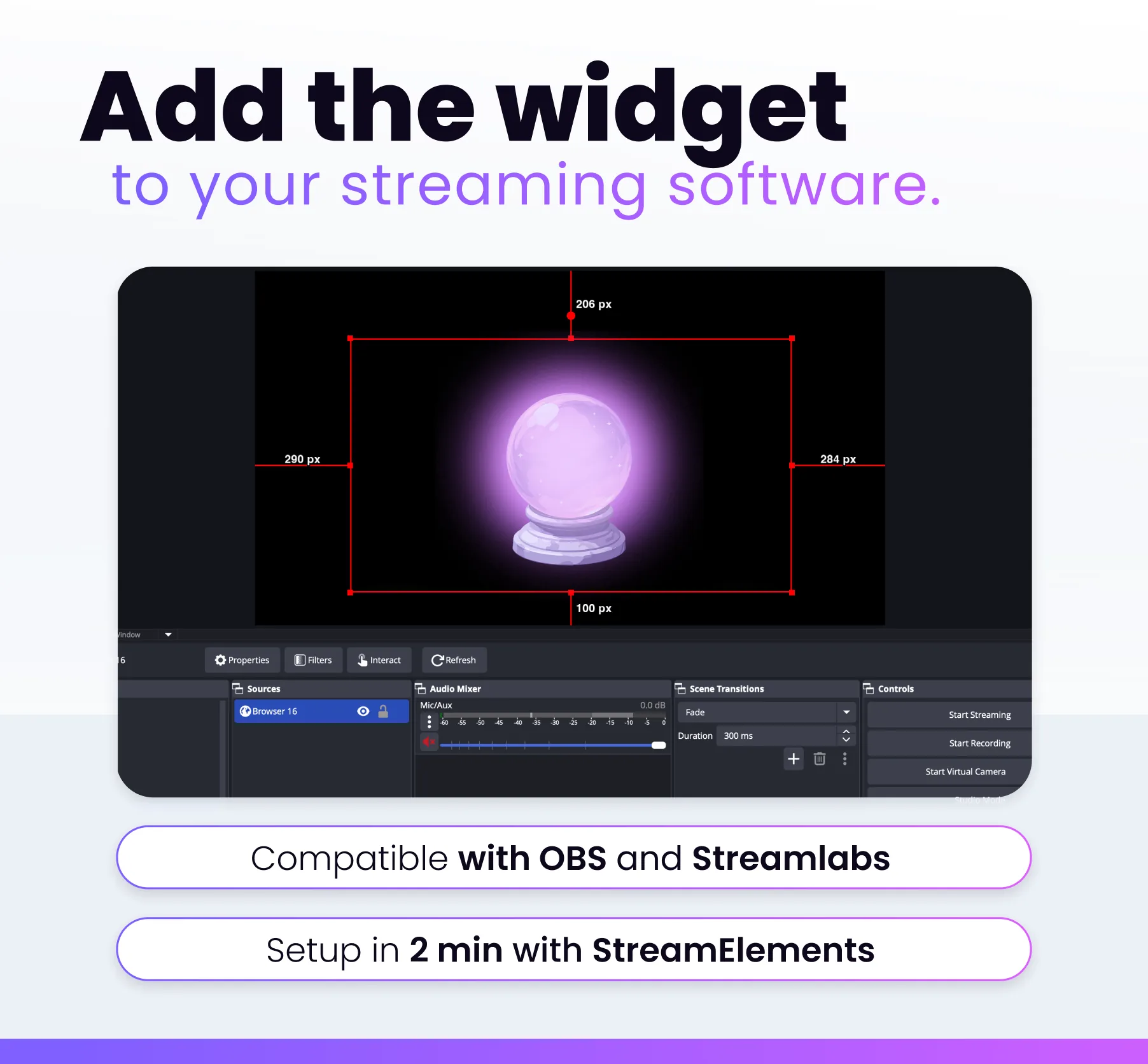 Widget Crystal Ball - Preview Image 3 | NeoStreamShop