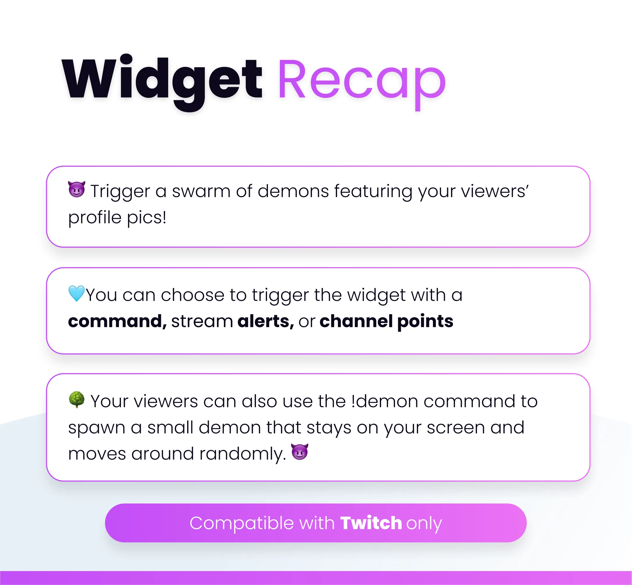 Widget Demons Swarm - Preview Image 5 | NeoStreamShop