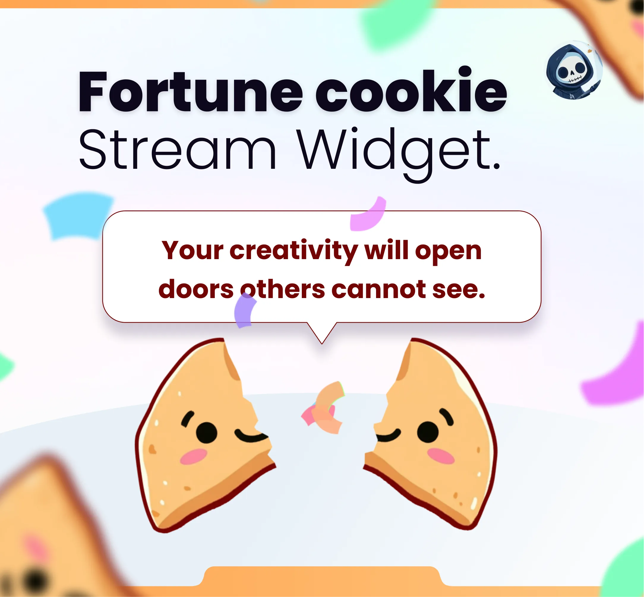 Widget Fortune Cookie - Product Cover | NeoStreamShop