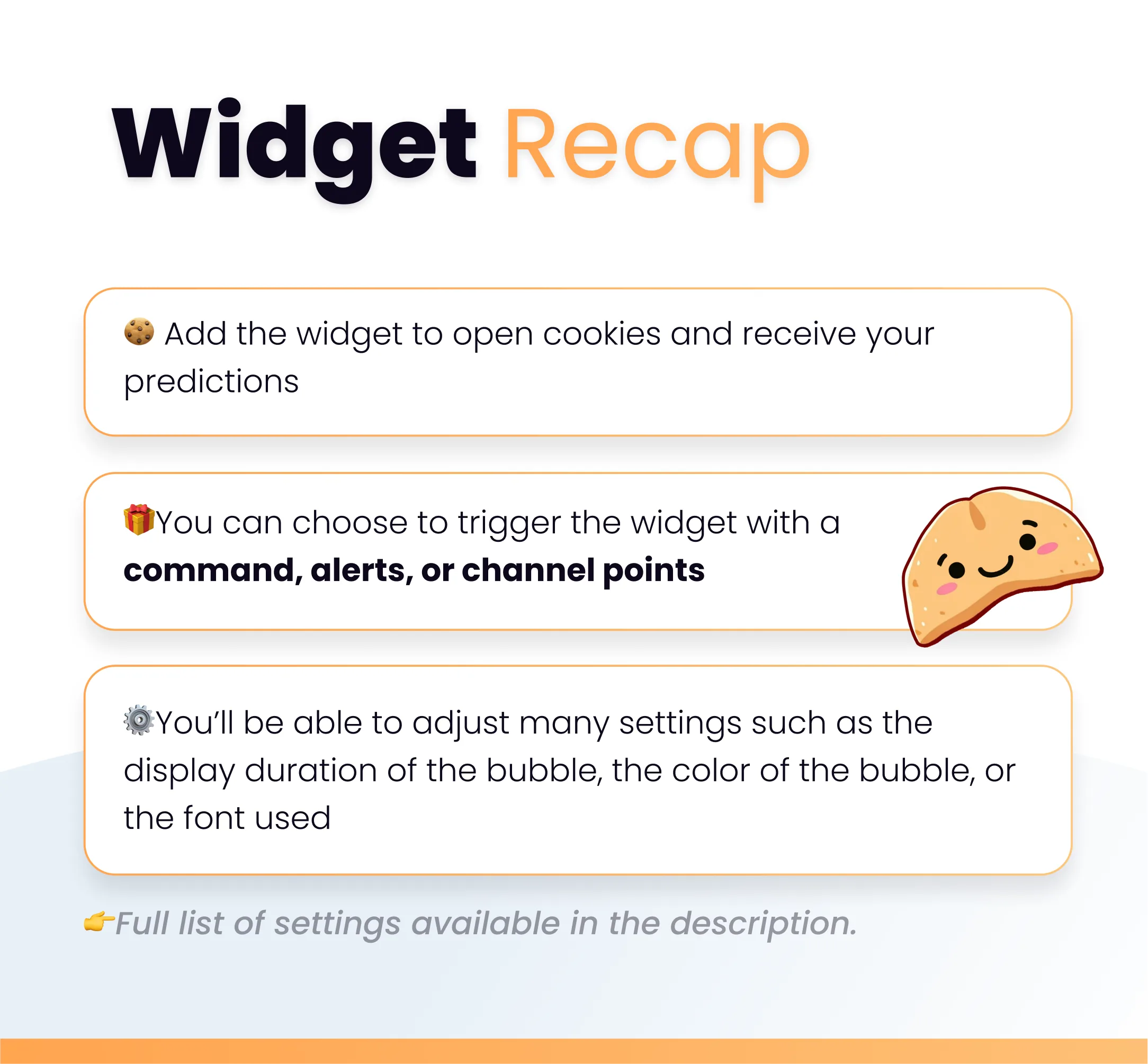 Widget Fortune Cookie - Preview Image 4 | NeoStreamShop