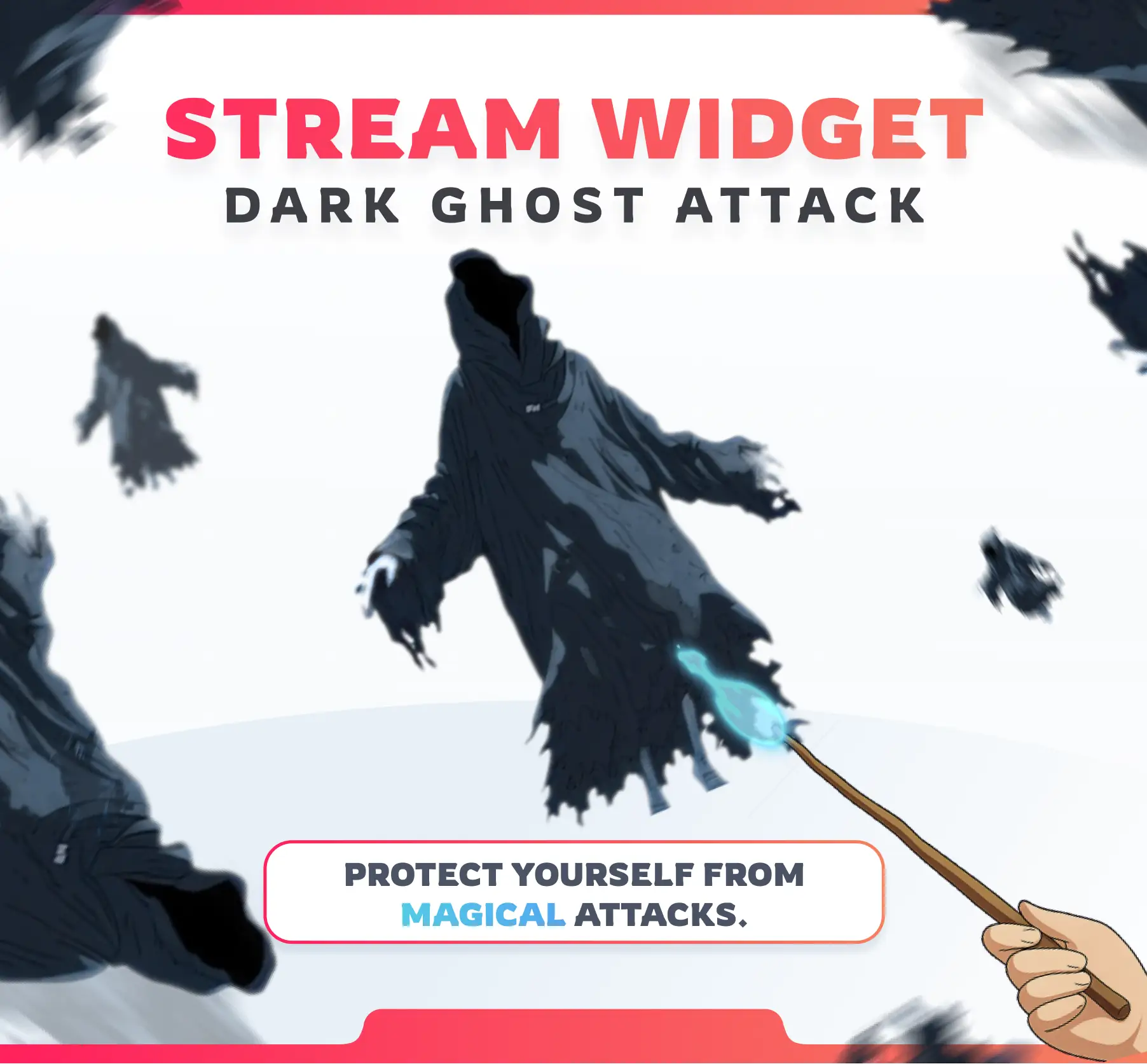 Widget Ghost Attack - Stream Widgets | NeoStreamShop