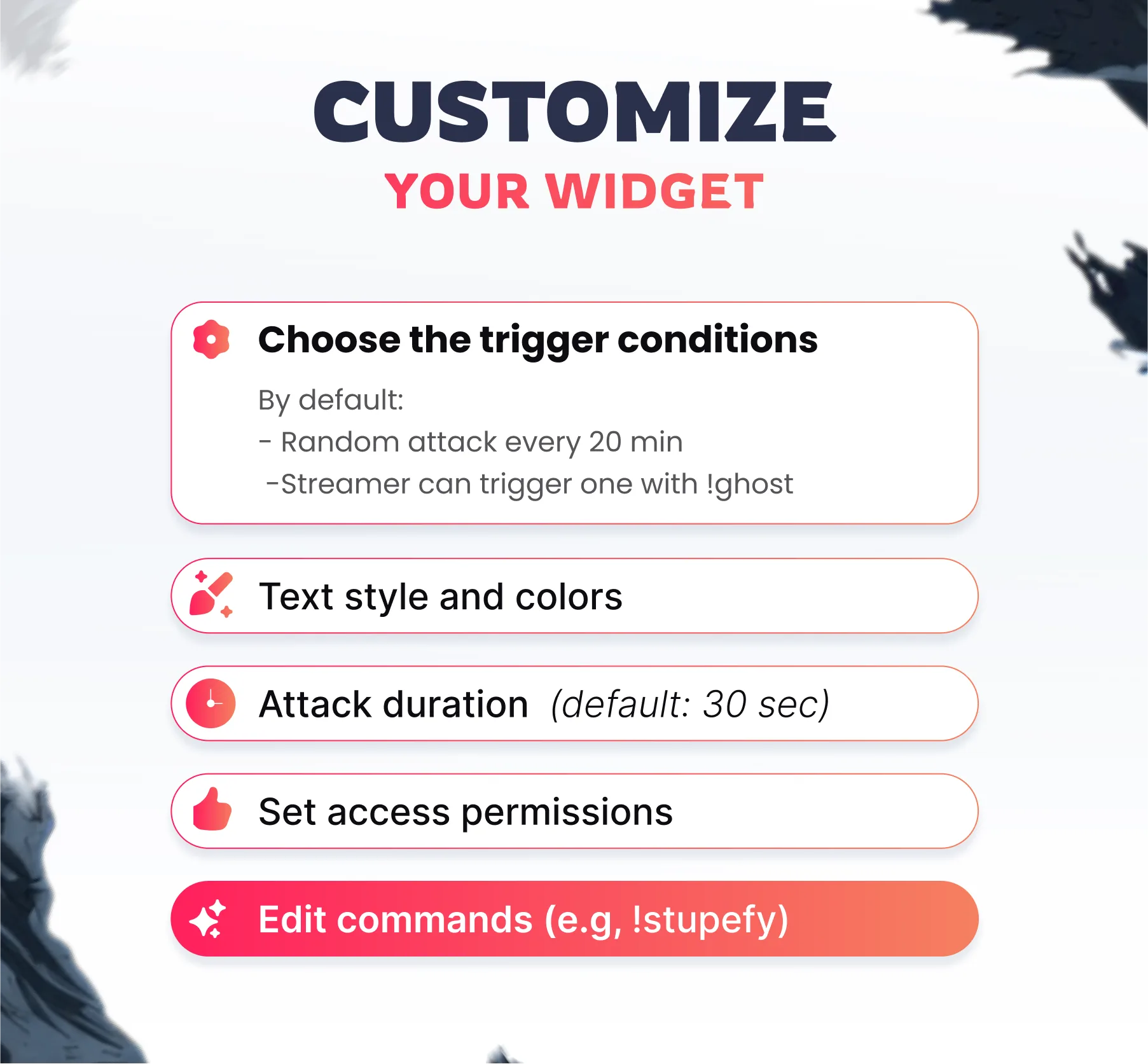 Widget Ghost Attack - Preview Image 5 | NeoStreamShop