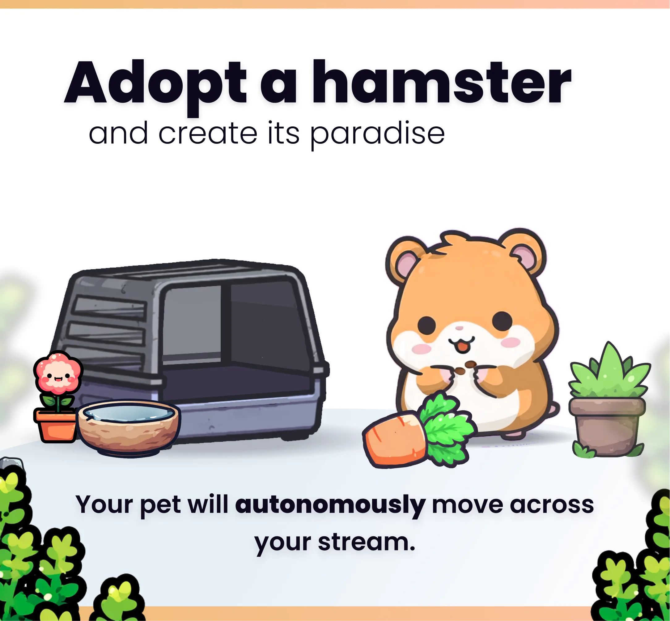 Widget Happy Hamster - Preview Image 1 | NeoStreamShop
