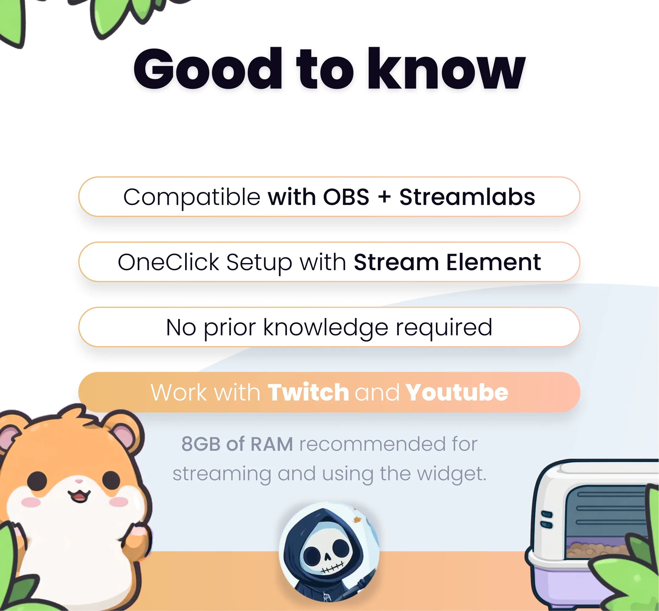 Widget Happy Hamster - Preview Image 10 | NeoStreamShop