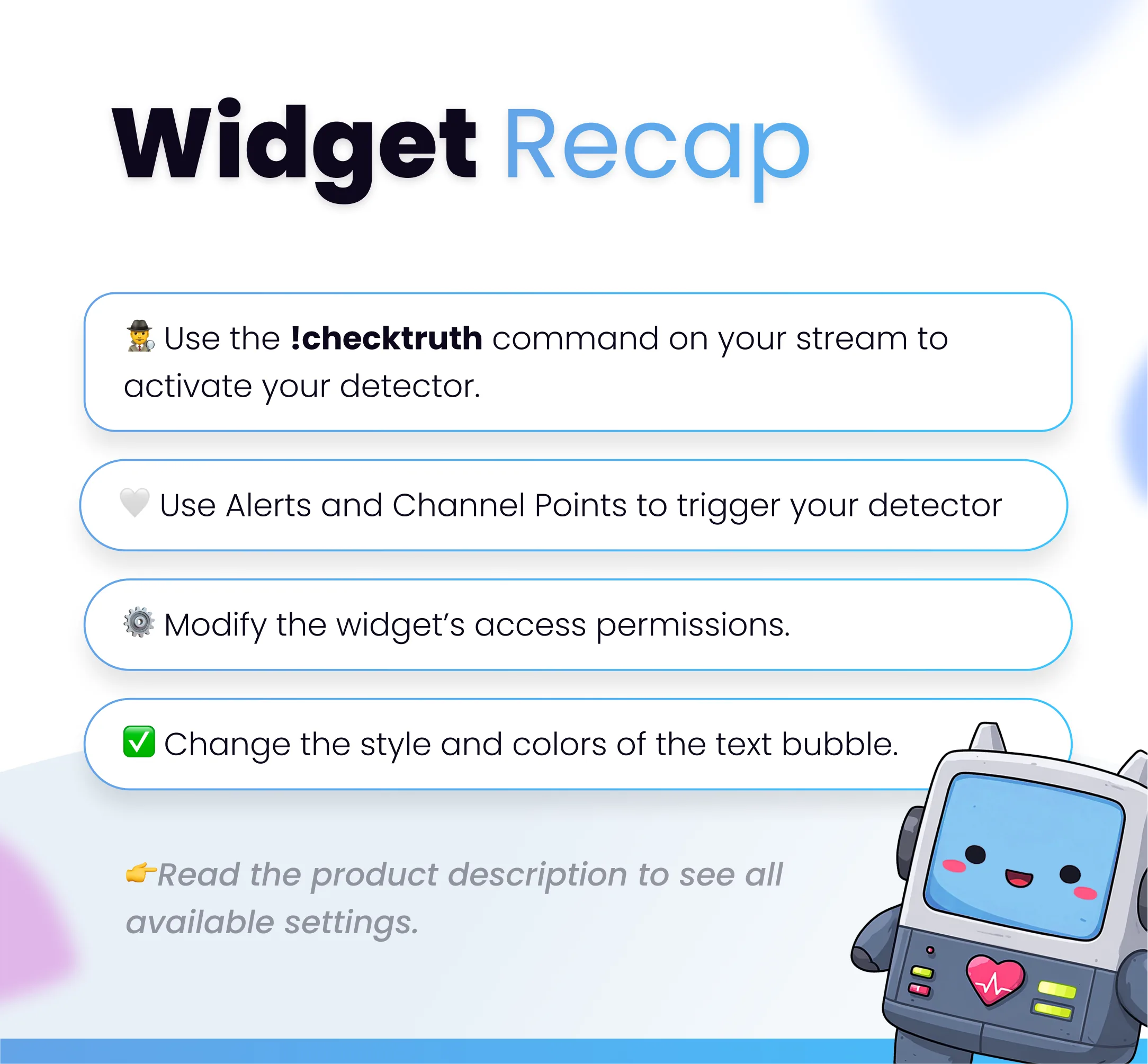 Widget Lie Detector - Preview Image 5 | NeoStreamShop