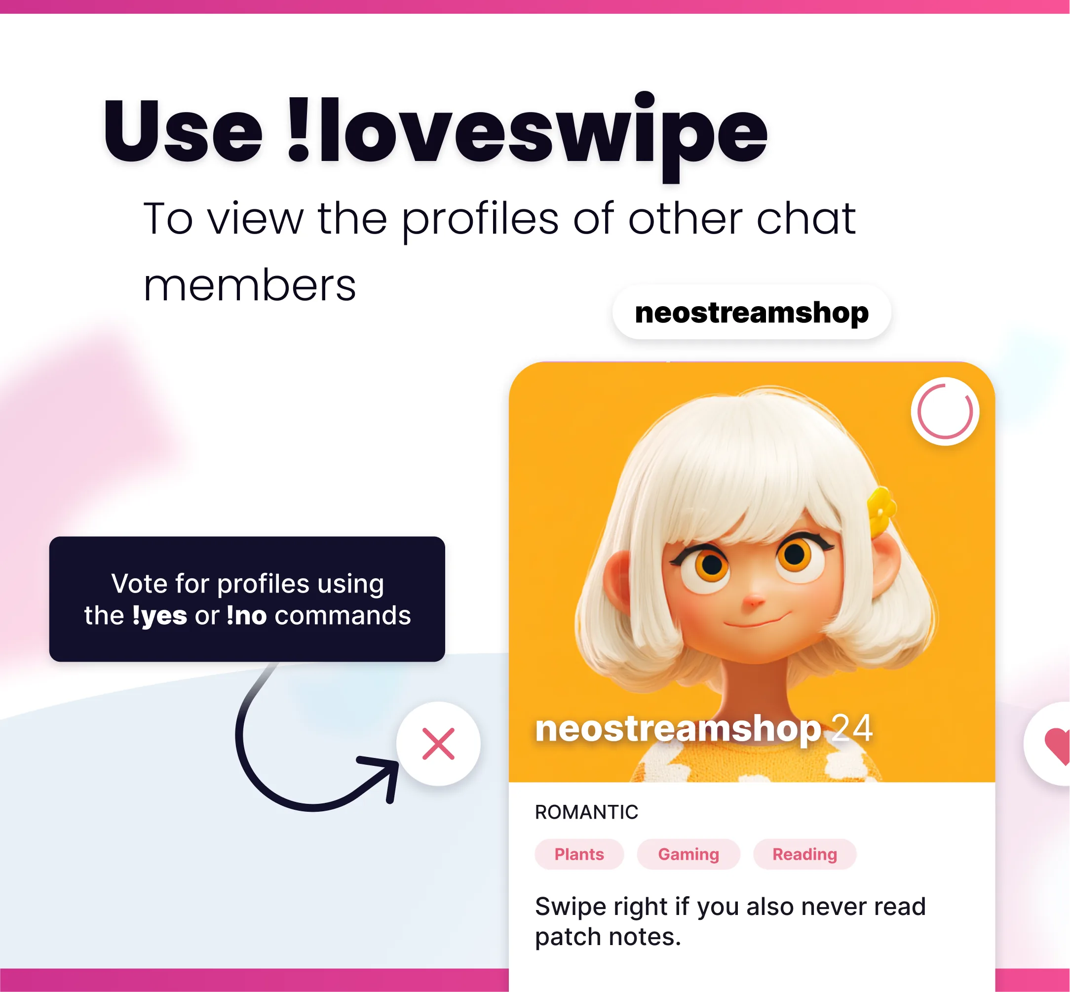 Widget Love Swipe - Preview Image 1 | NeoStreamShop
