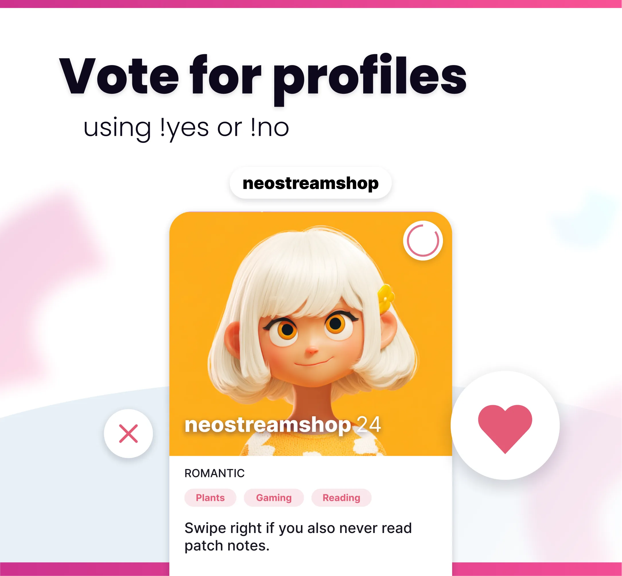 Widget Love Swipe - Preview Image 2 | NeoStreamShop