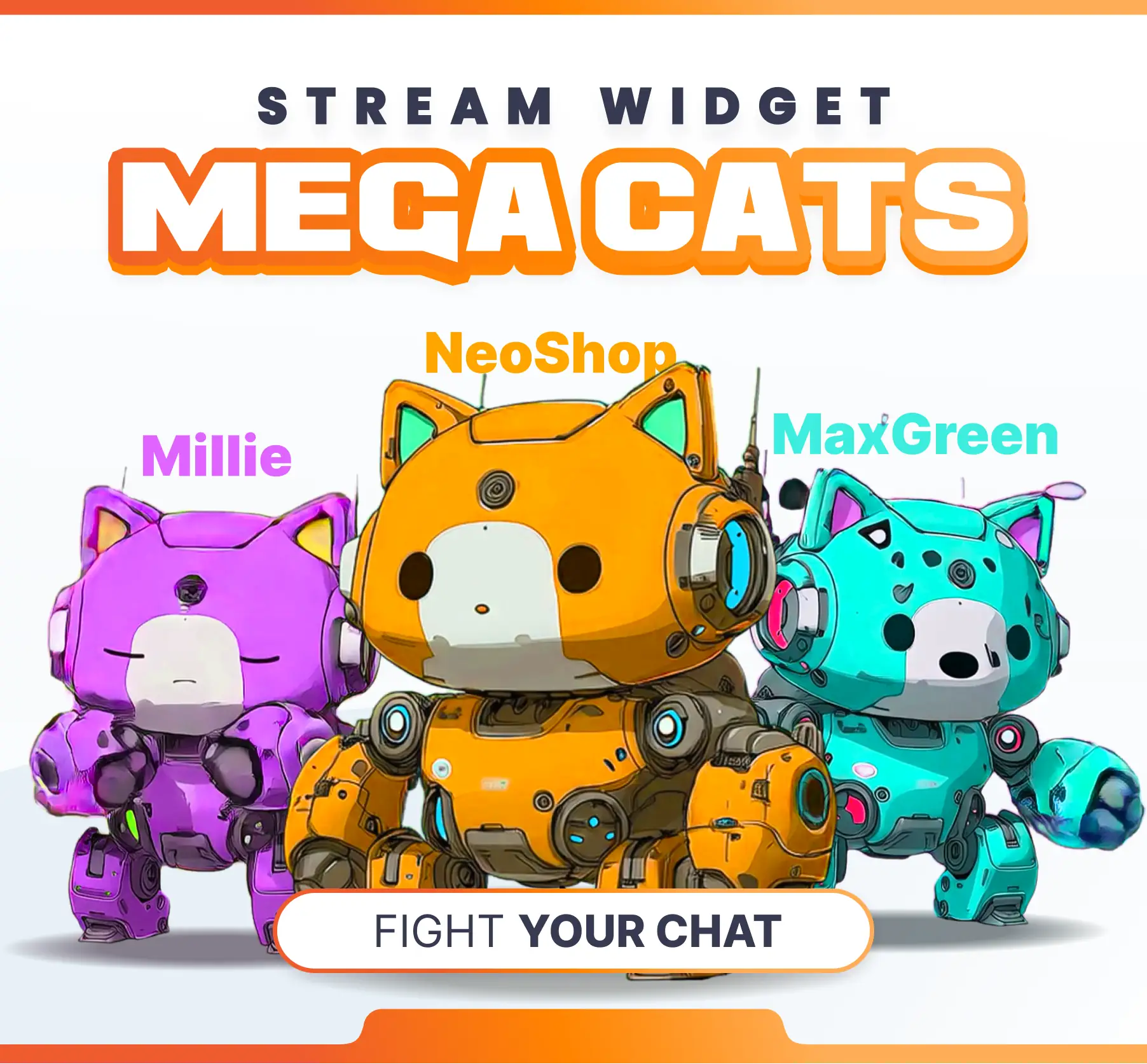 Widget Megacat - Stream Widgets | NeoStreamShop