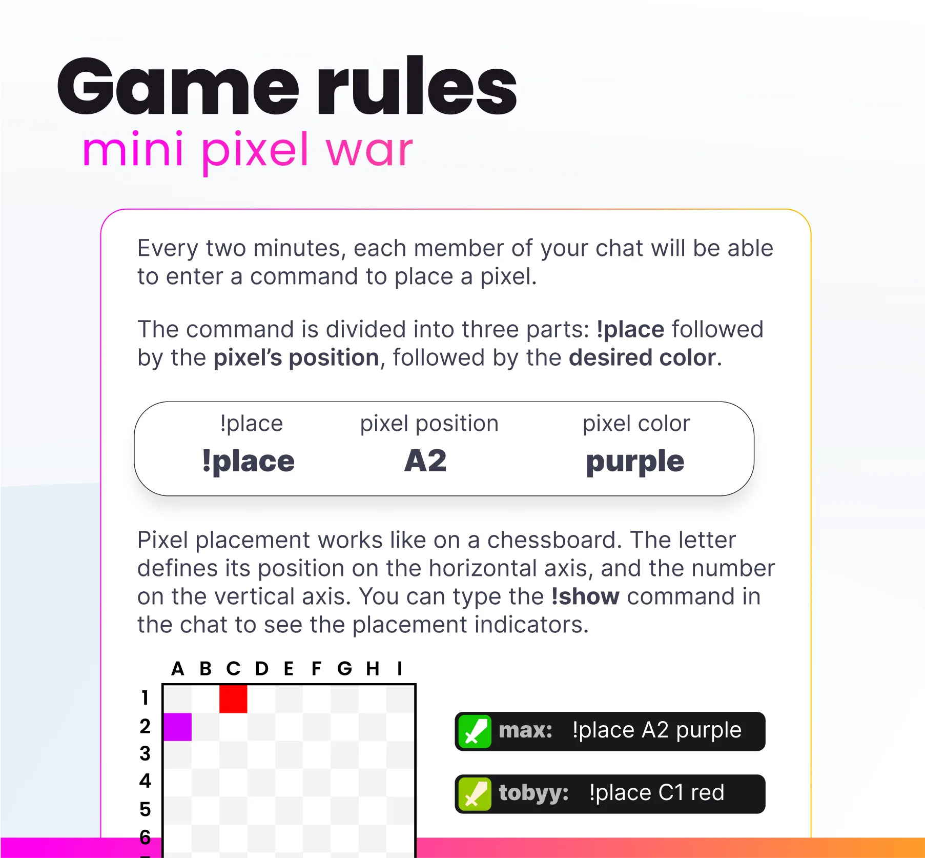 Widget Mini Pixel War - Preview Image 4 | NeoStreamShop