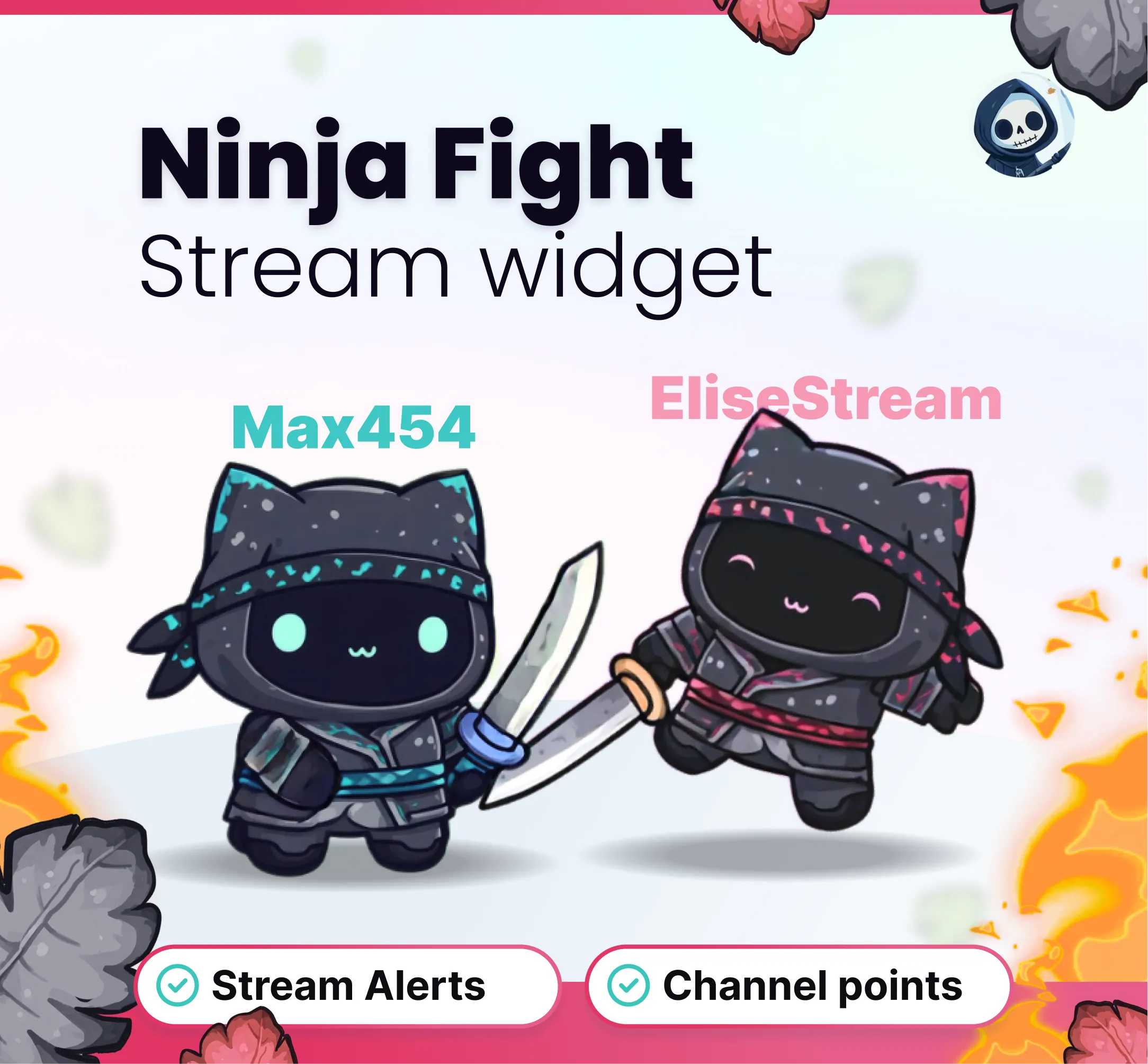 Widget Ninja Fight - Product Cover | NeoStreamShop