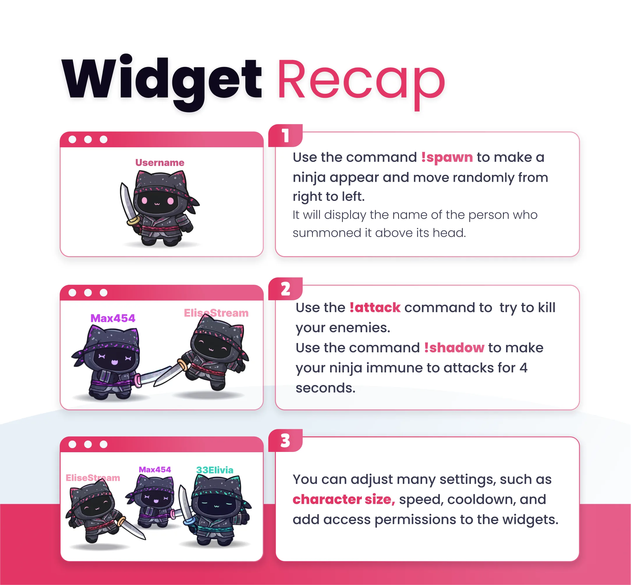 Widget Ninja Fight - Preview Image 6 | NeoStreamShop