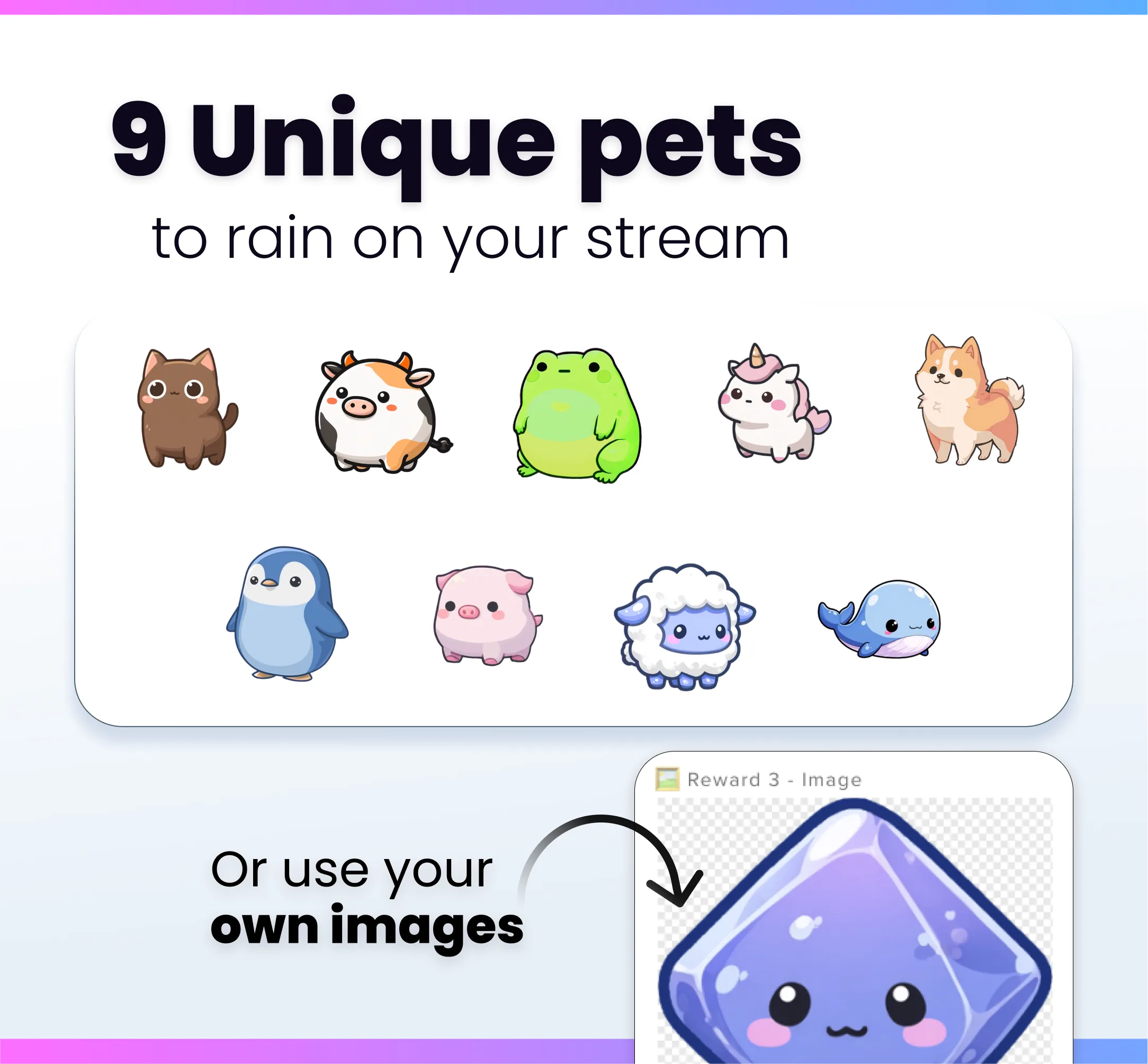 Widget Pet Rain - Preview Image 2 | NeoStreamShop