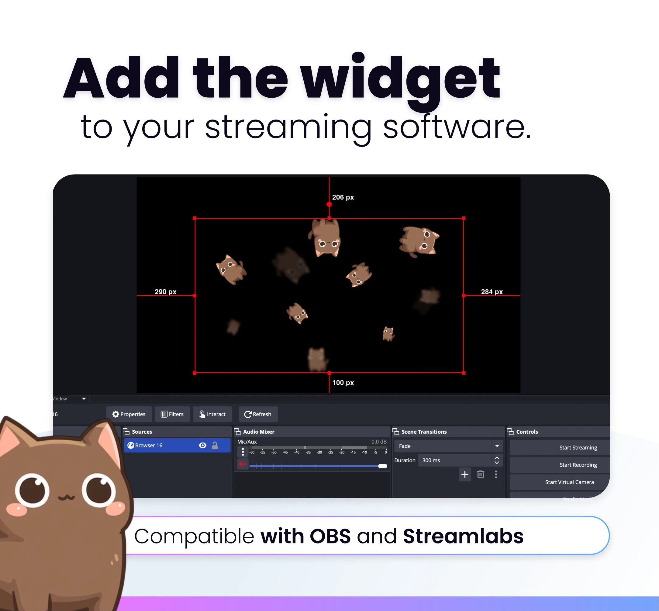 Widget Pet Rain - Preview Image 4 | NeoStreamShop