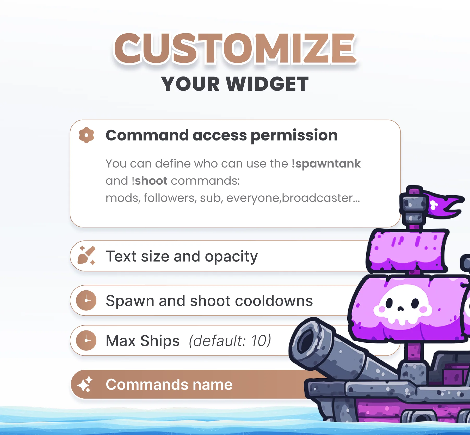 Widget Pirate War - Preview Image 5 | NeoStreamShop