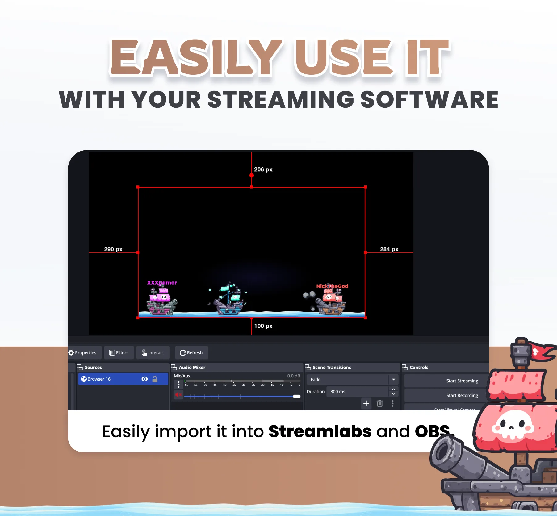Widget Pirate War - Preview Image 6 | NeoStreamShop
