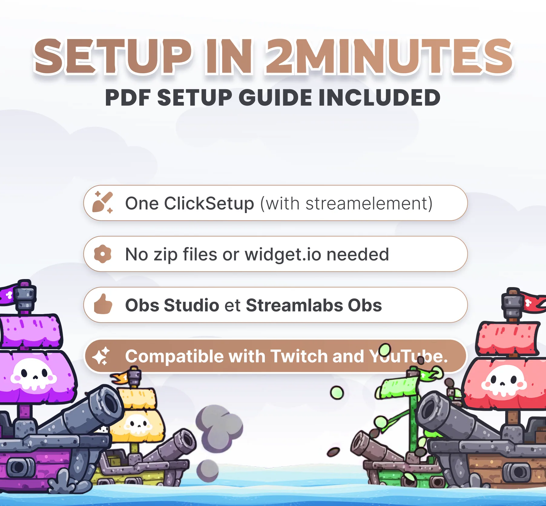 Widget Pirate War - Preview Image 7 | NeoStreamShop