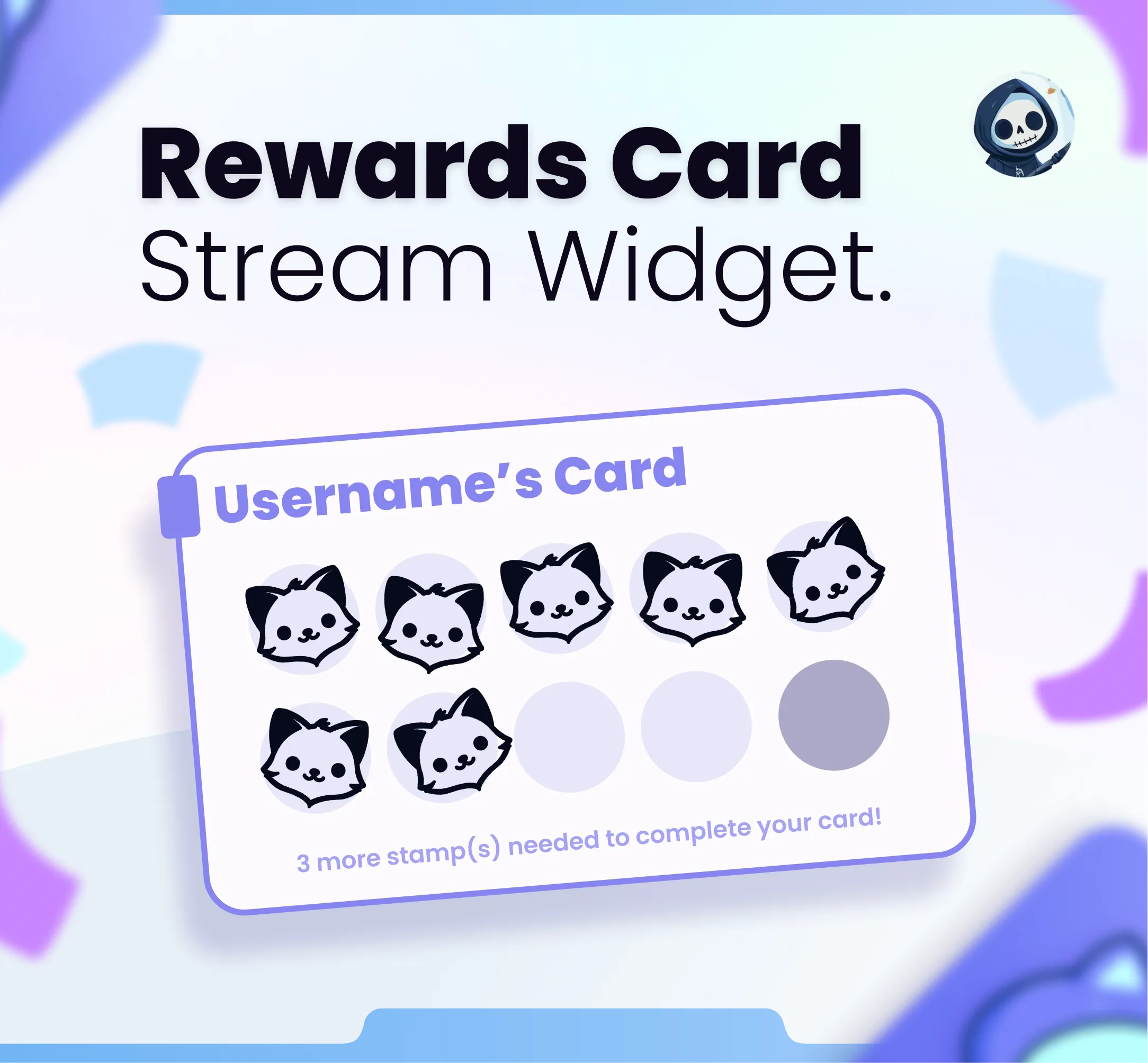 Widget Reward Card - Product Cover | NeoStreamShop