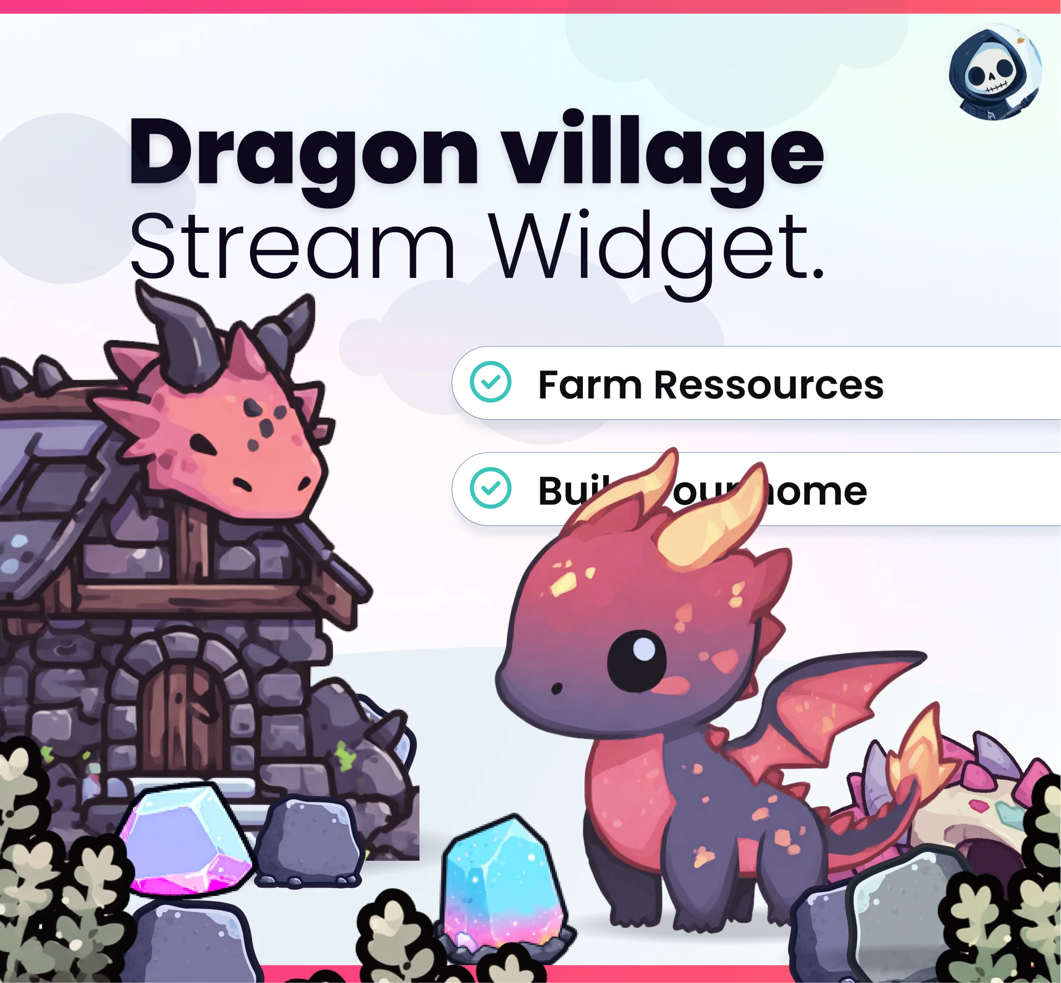 Stream Village Dragons - Product Cover | NeoStreamShop