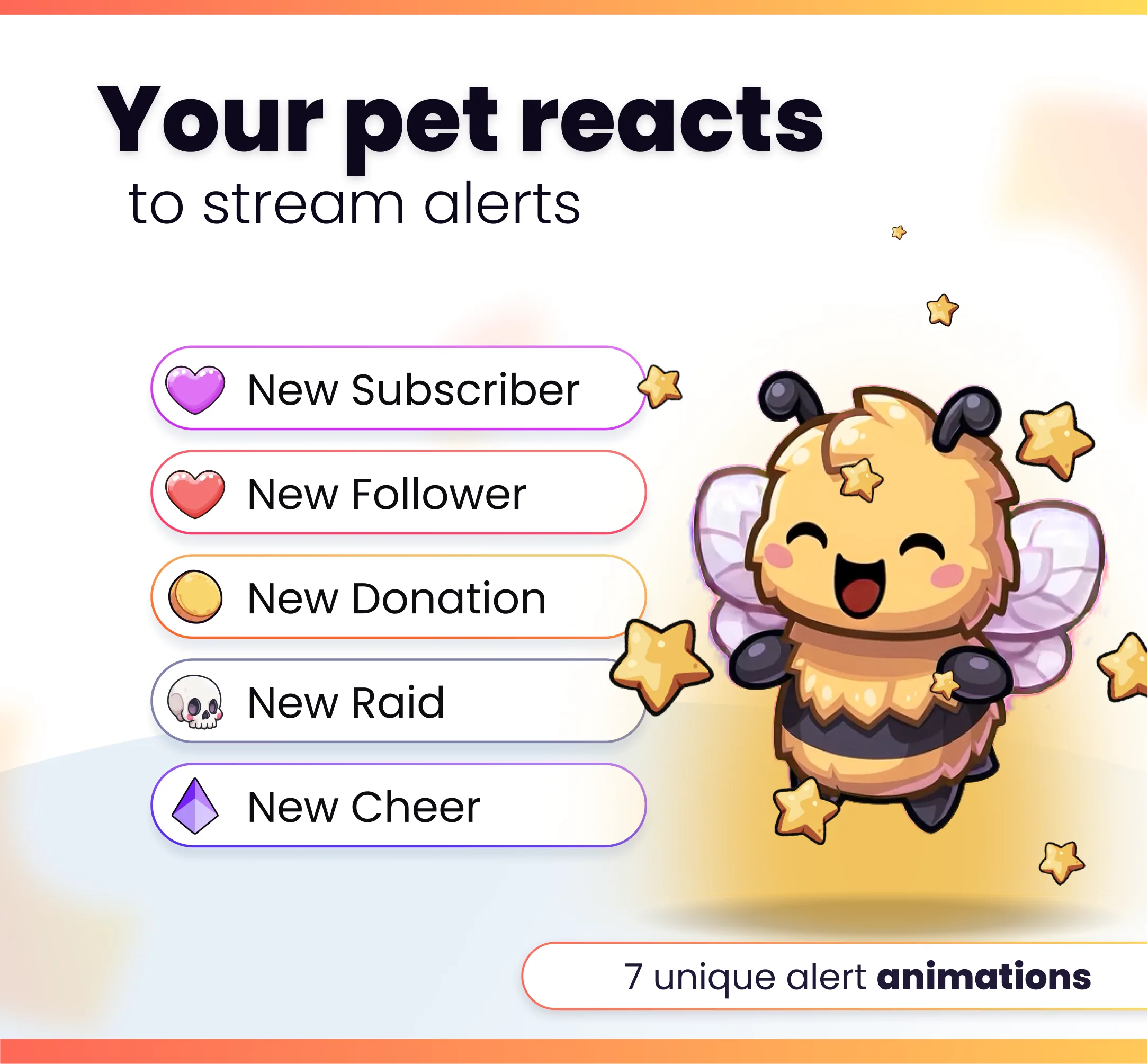 Cute bee - Preview Image 2 | NeoStreamShop