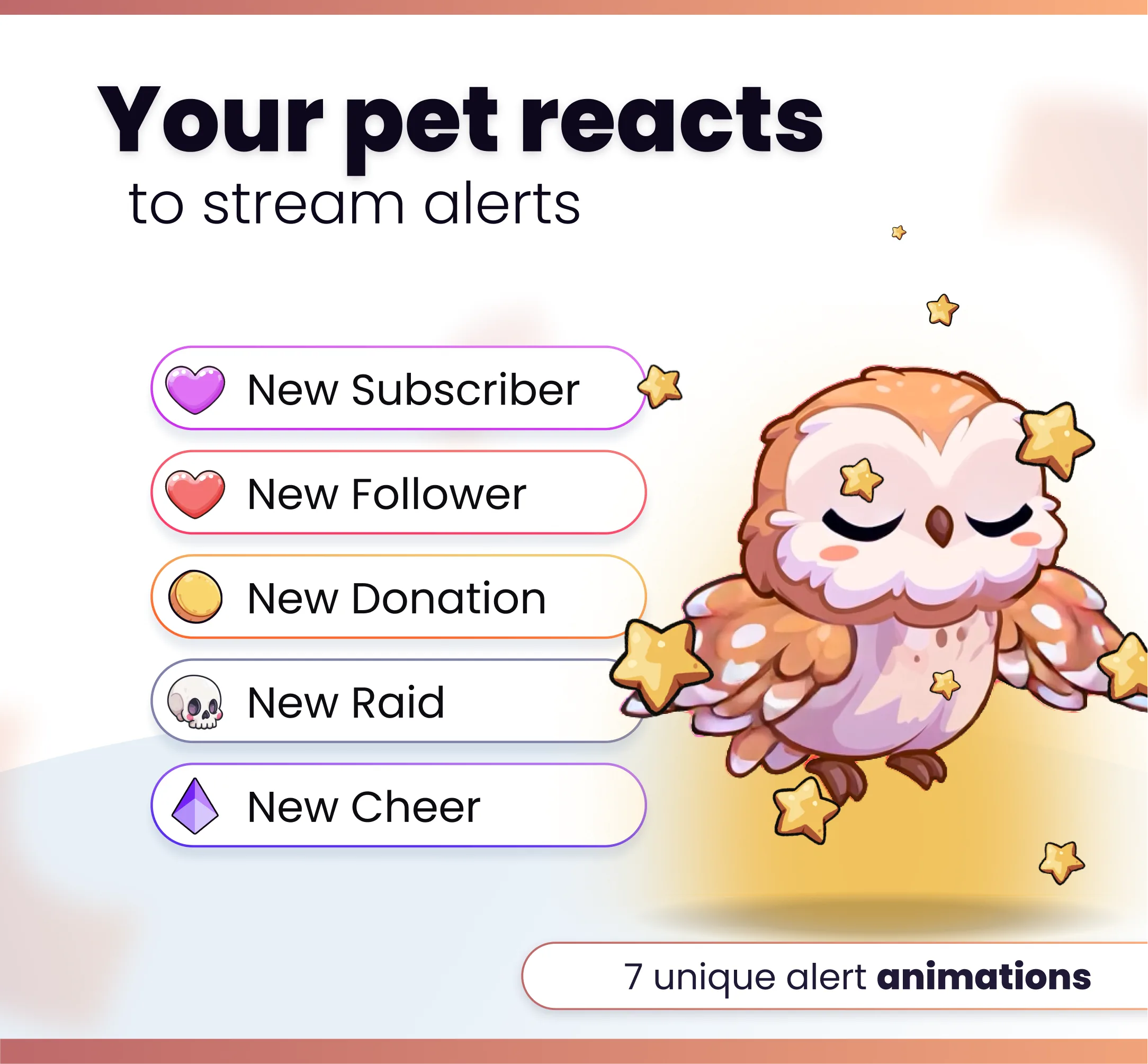 Cute owl - Preview Image 2 | NeoStreamShop