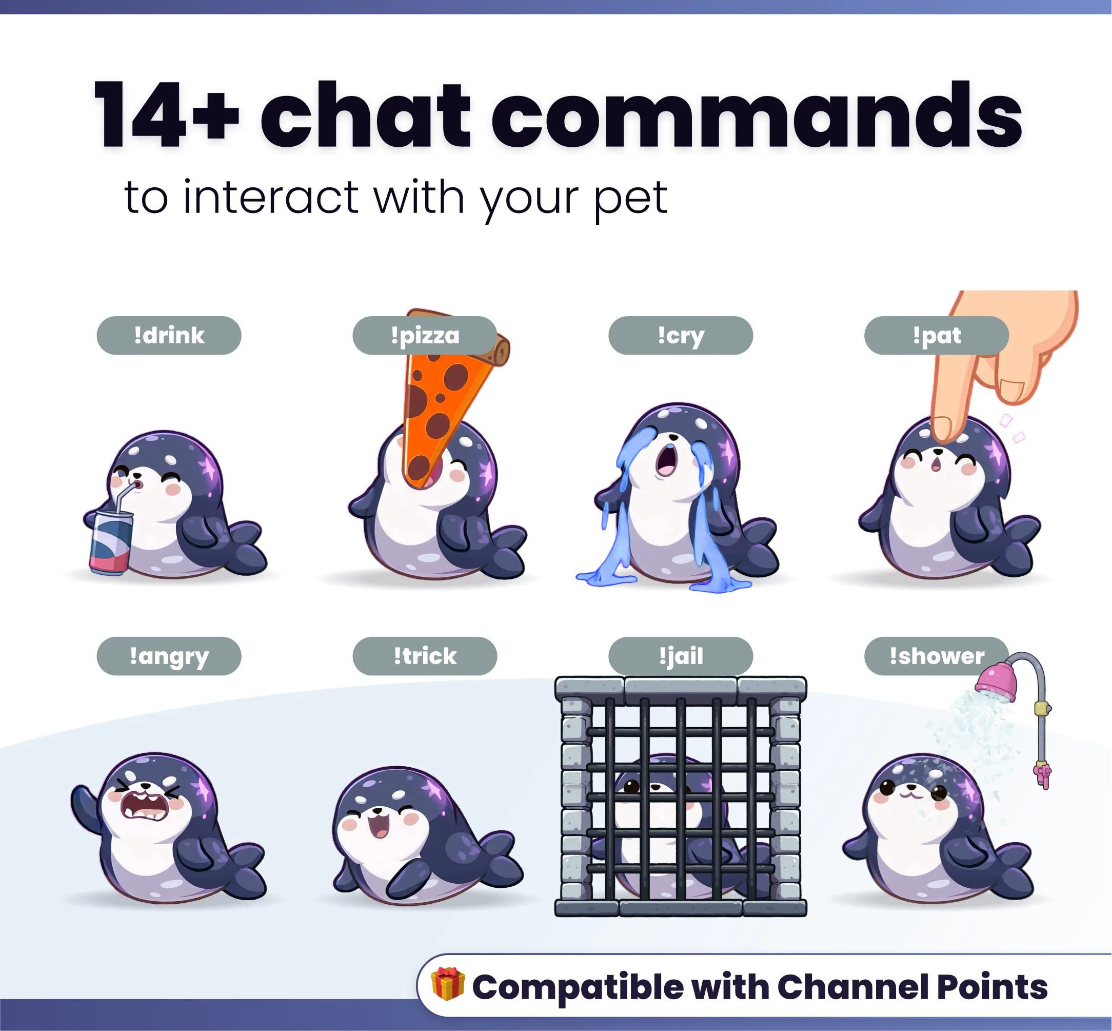 Cute seal - Preview Image 4 | NeoStreamShop