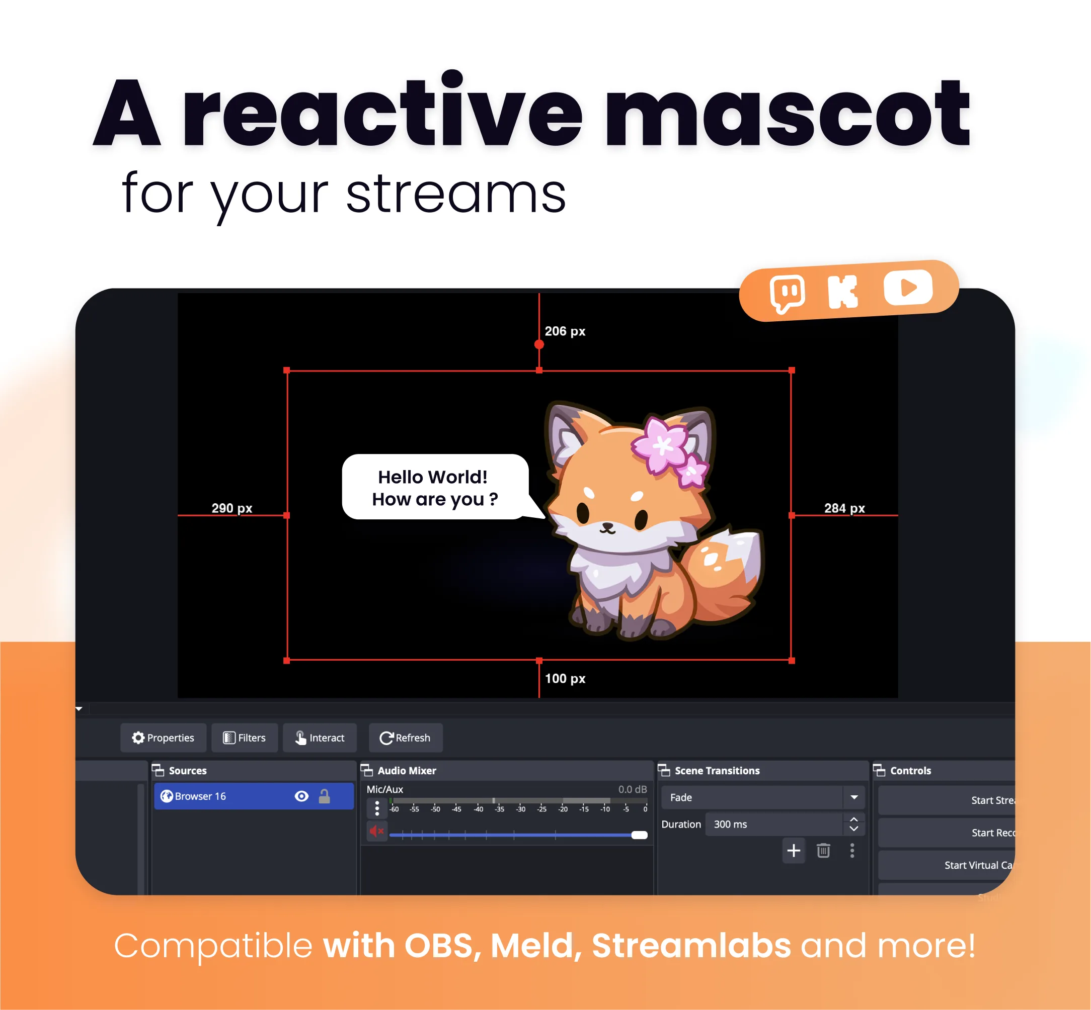 Kawaii fox - Preview Image 1 | NeoStreamShop