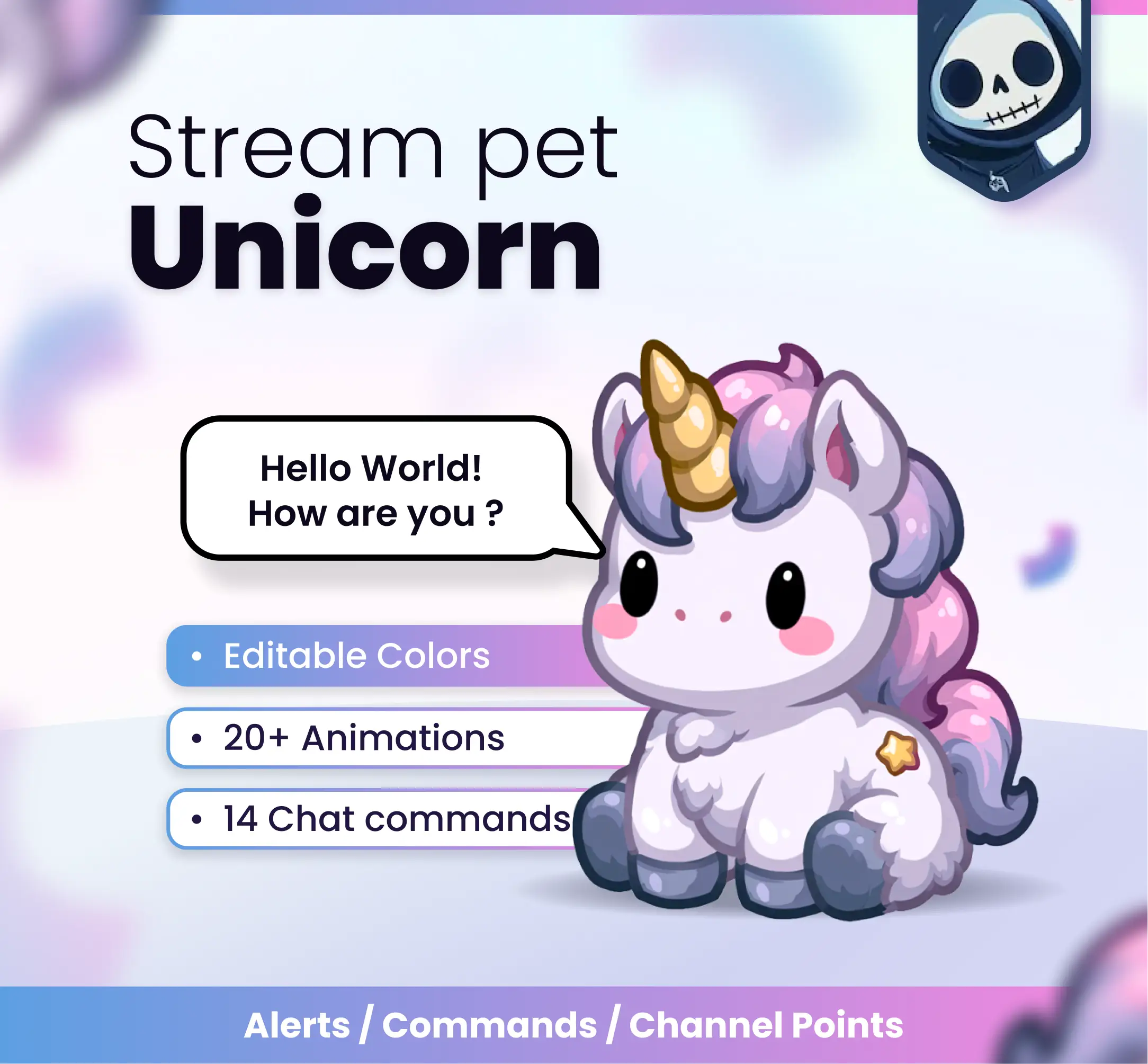 Unicorn - Reactive Mascots | NeoStreamShop