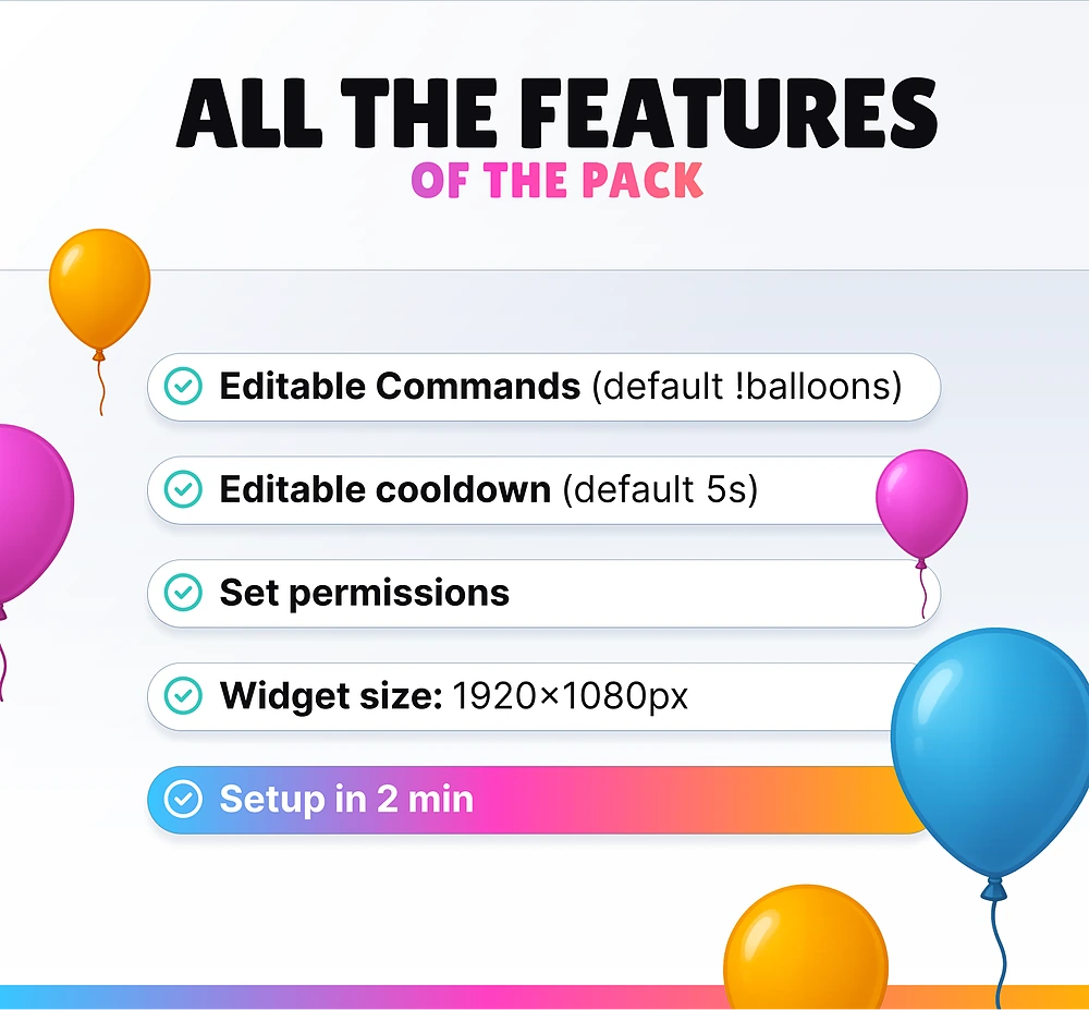 Command Balloons - Preview Image 4 | NeoStreamShop