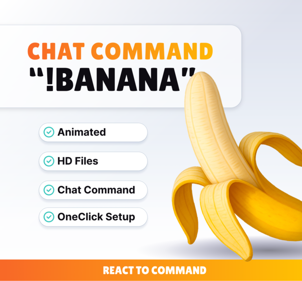 Command Banana Poke - Stream Commands | NeoStreamShop