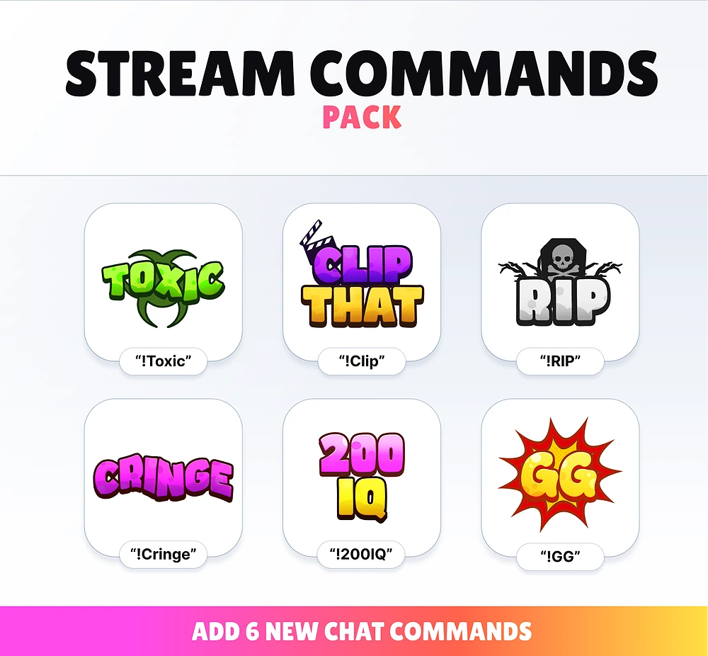 Fun Commands Pack - Preview Image 1 | NeoStreamShop