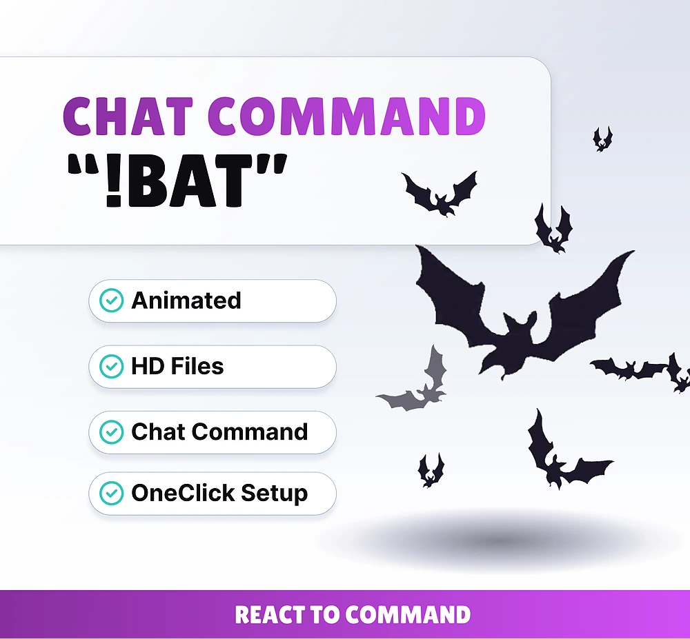 Command Bat - Product Cover | NeoStreamShop