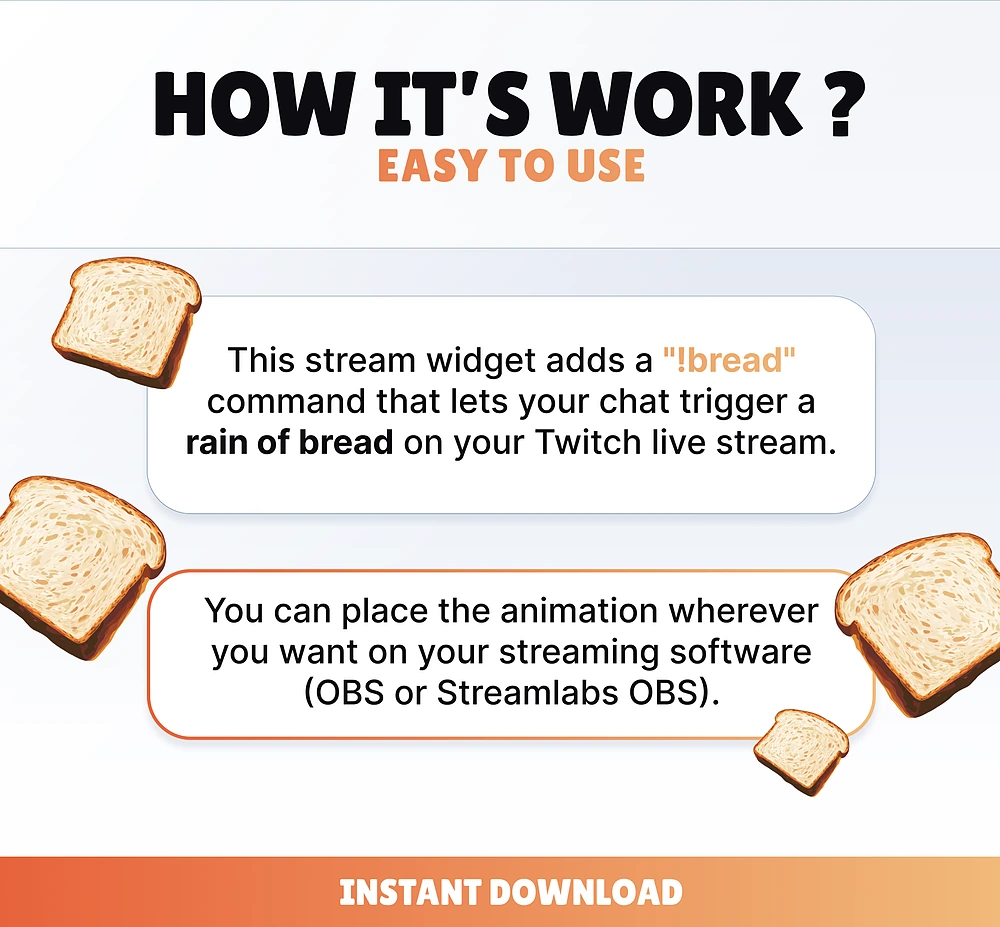 Command Bread - Preview Image 1 | NeoStreamShop