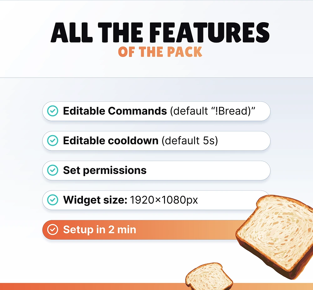 Command Bread - Preview Image 4 | NeoStreamShop
