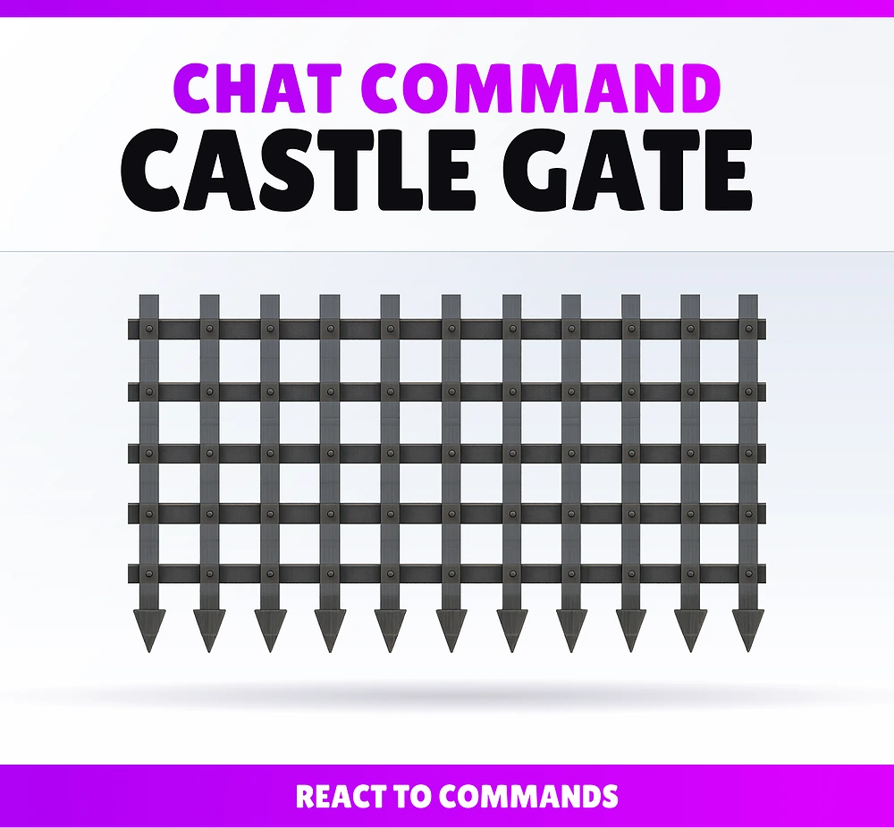Command Castle gate - Product Cover | NeoStreamShop