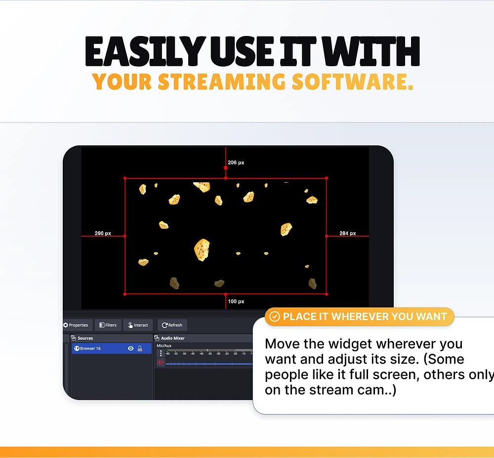 Command Cheese - Preview Image 2 | NeoStreamShop