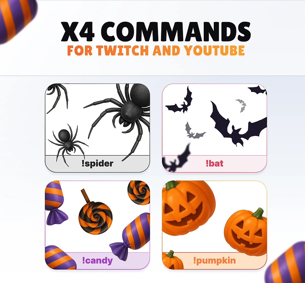 Halloween Commands Pack - Preview Image 1 | NeoStreamShop
