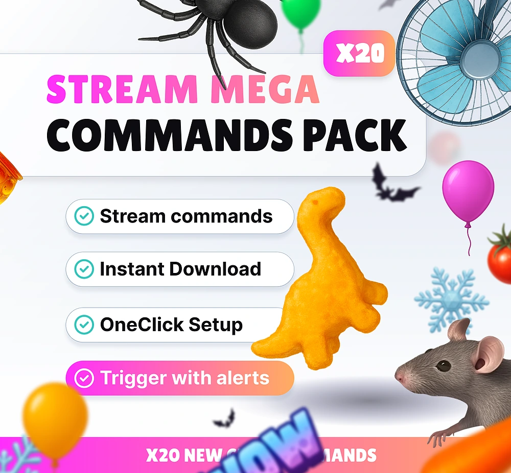 Command Megapack x20 - Product Cover | NeoStreamShop