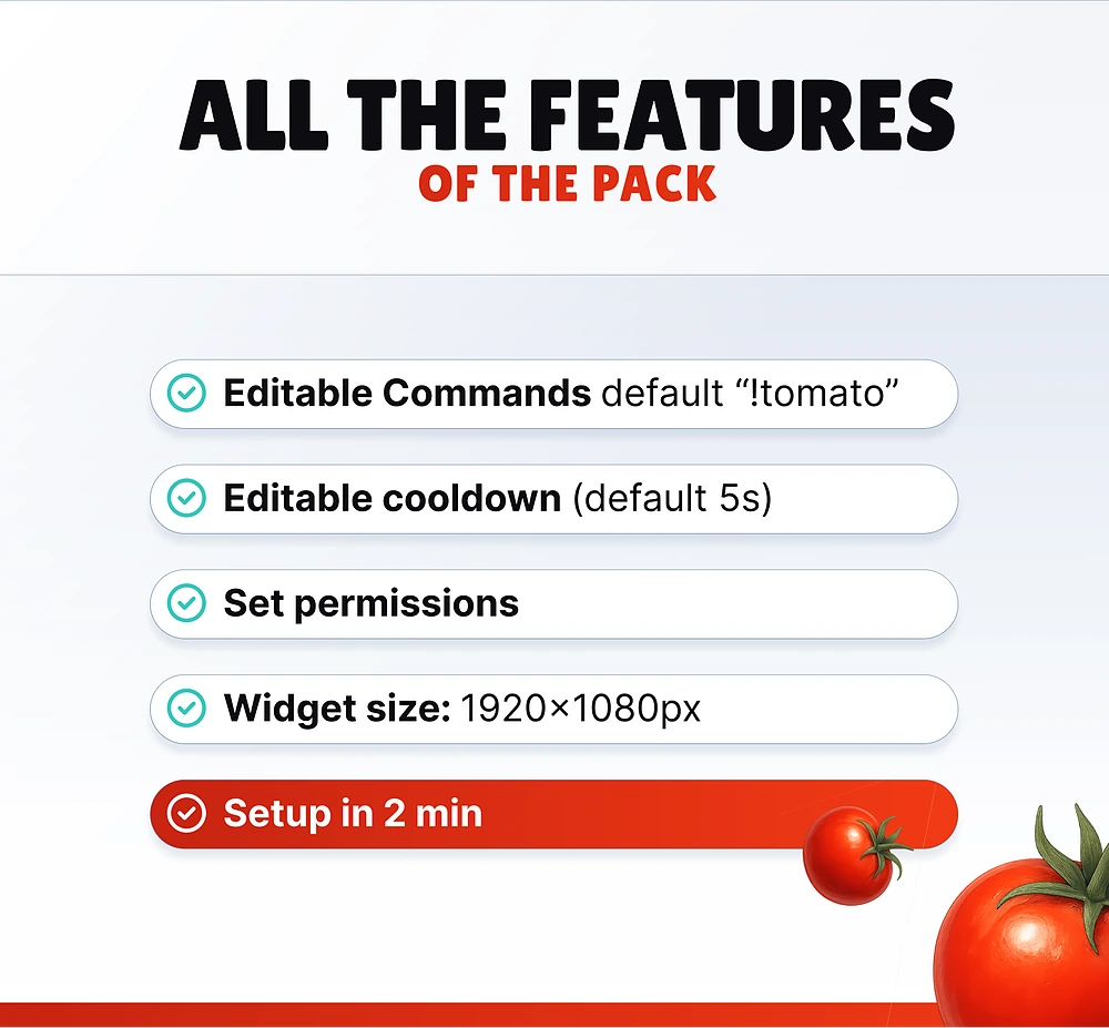 Command Tomato - Preview Image 4 | NeoStreamShop