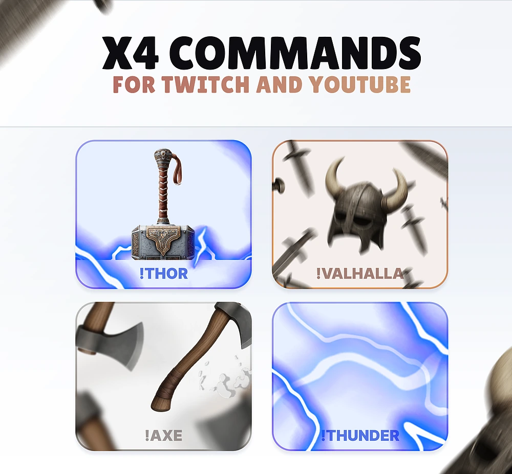 Viking Commands Pack - Preview Image 1 | NeoStreamShop